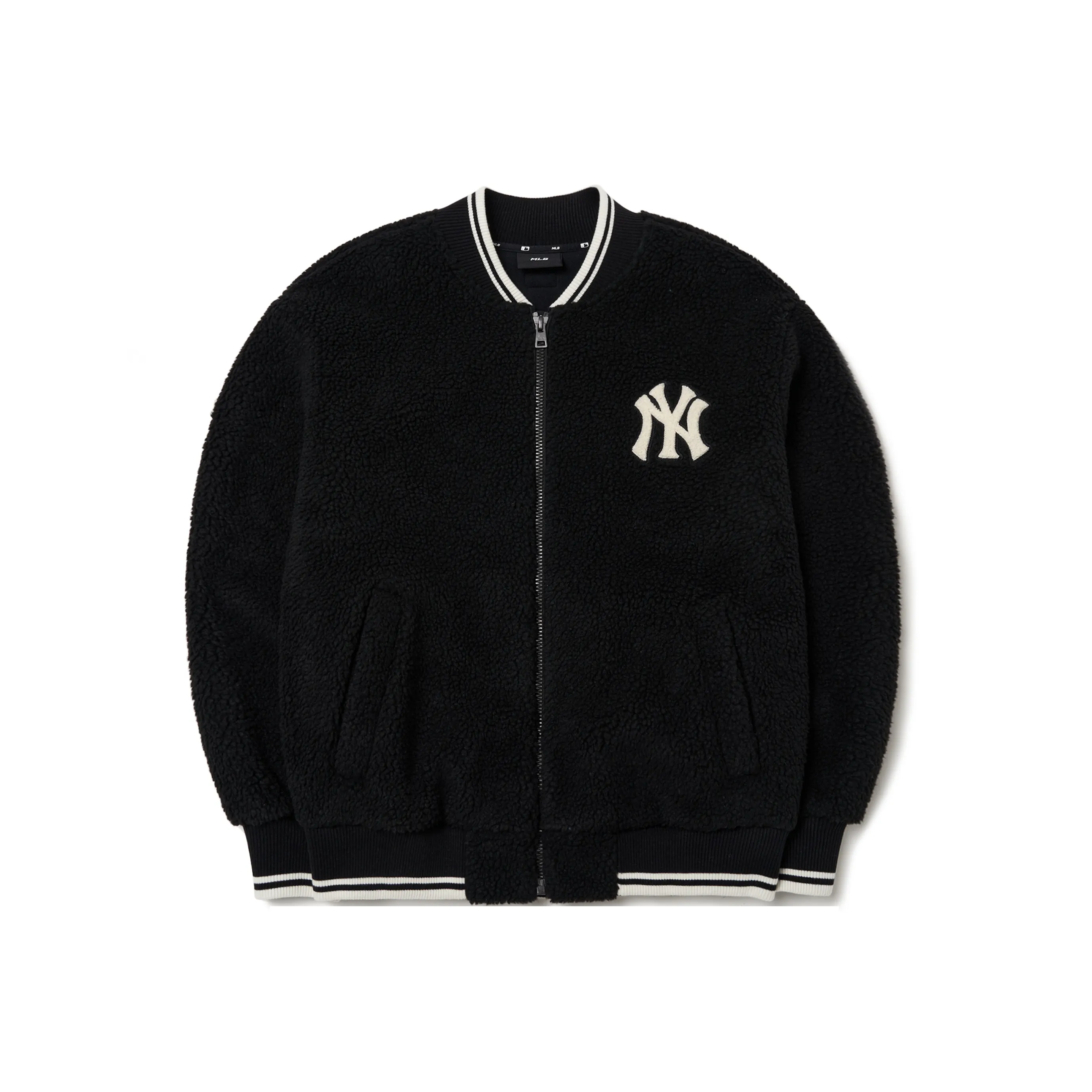 MLB Нью-Йорк Янкис Черные Унисекс Бархатные Куртки