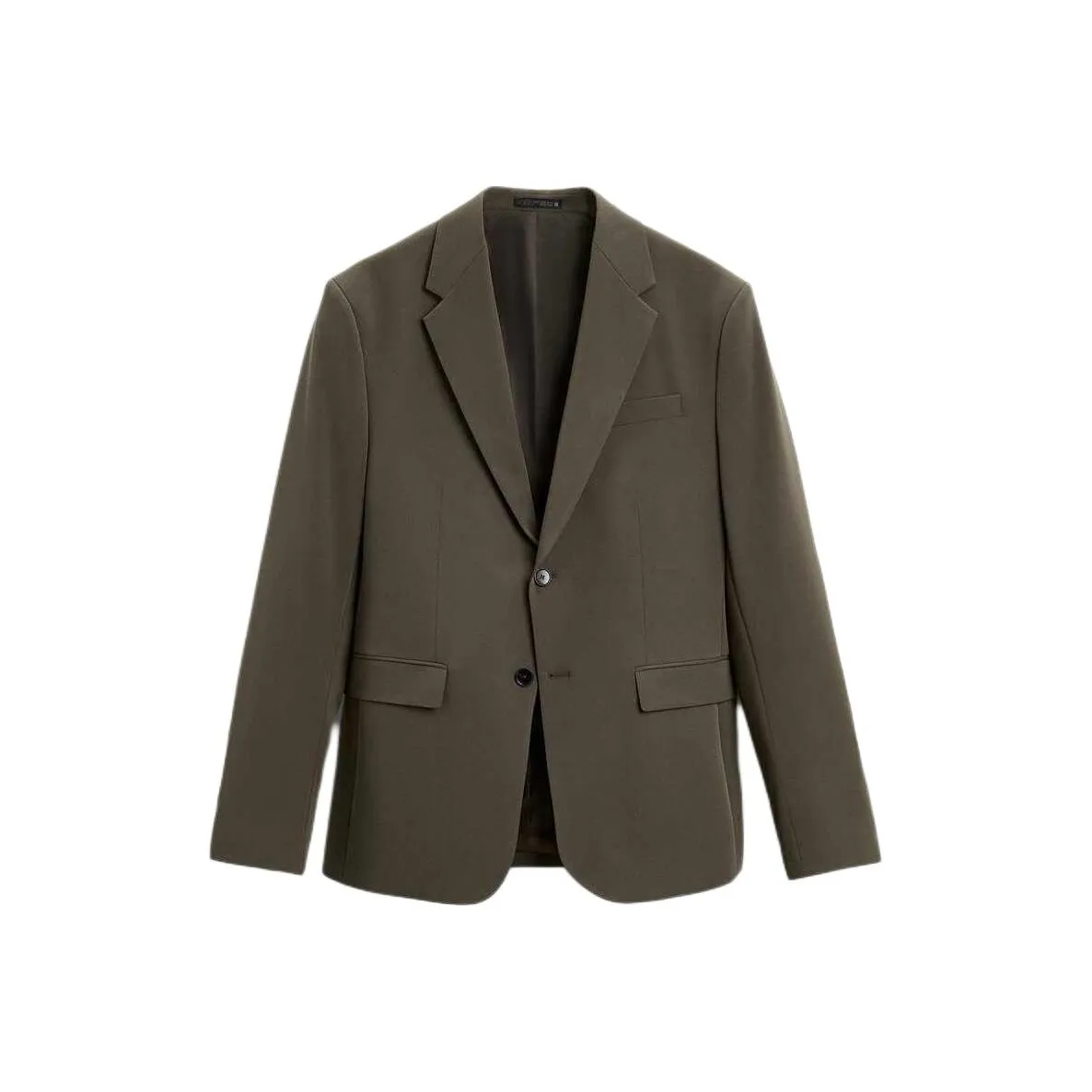 ZARA Business Suit Men's Dark Olive Green