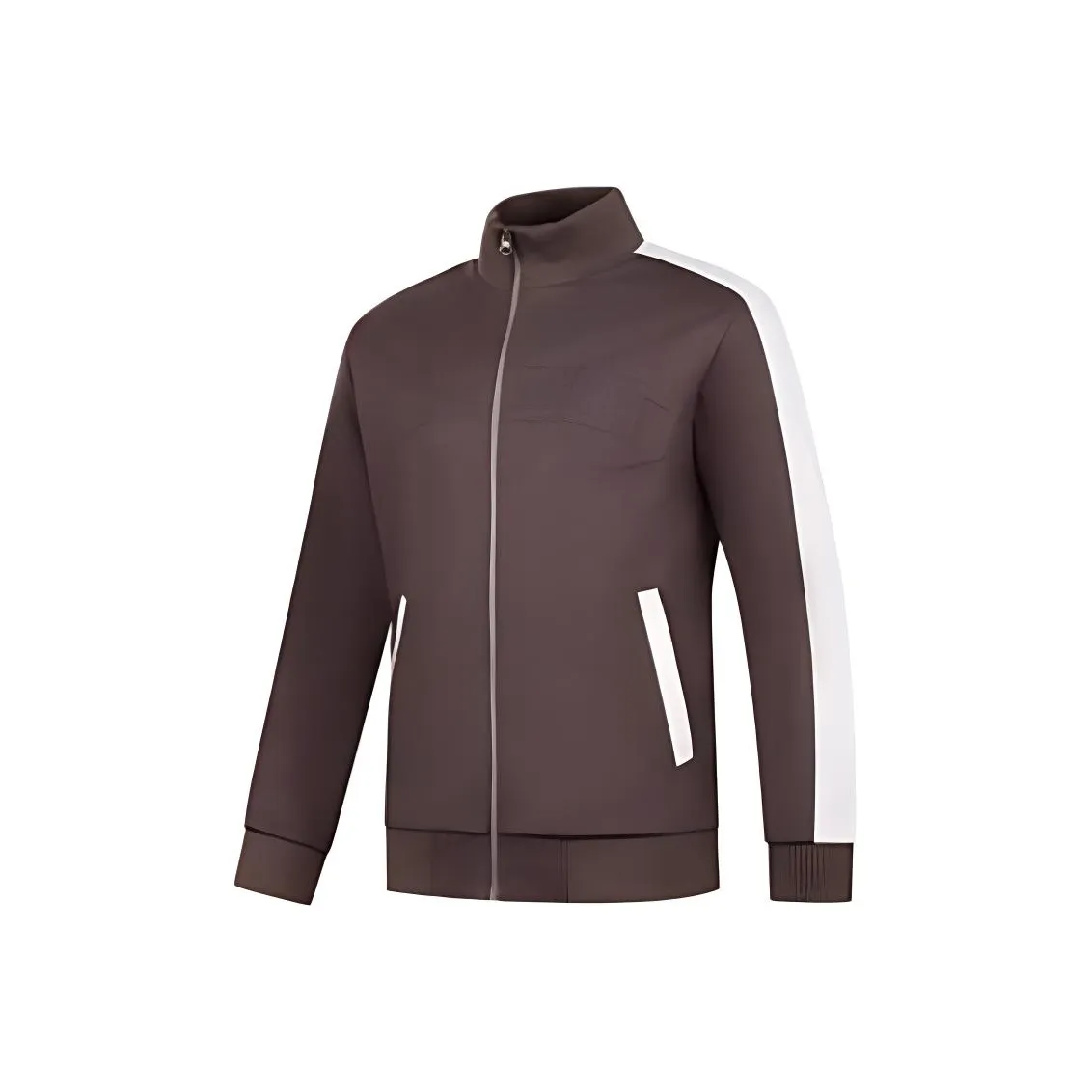 QIAODAN Куртки Пальто Мужской Ван Дайк Браун Лунный Камень