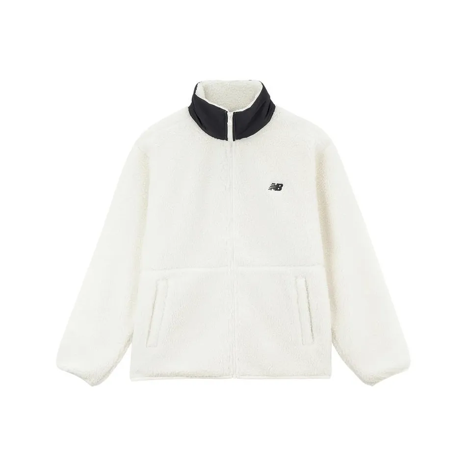 New Balance совместный бренд Бархат Feel Куртка Мужская Белая