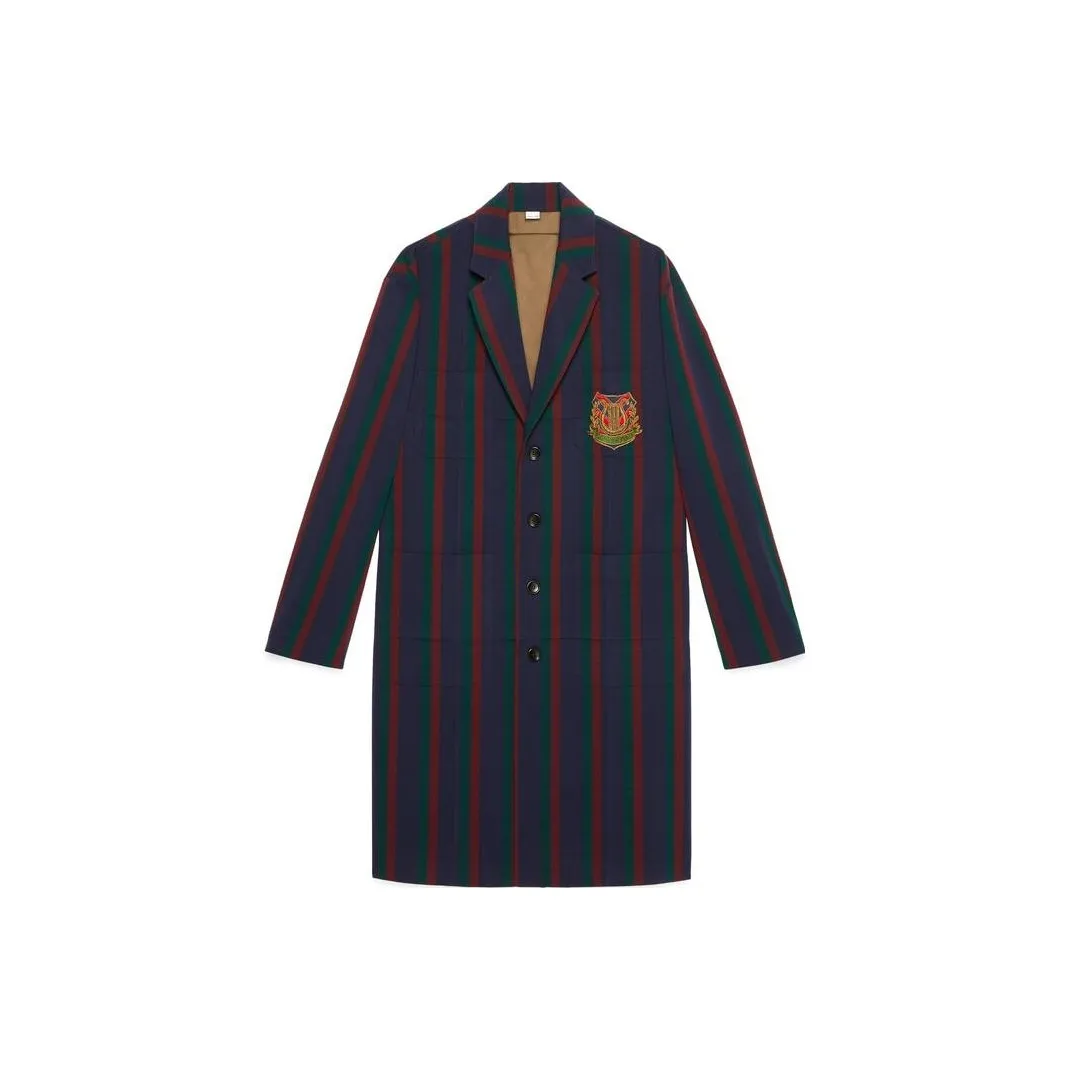 GUCCI Long Crest Coat