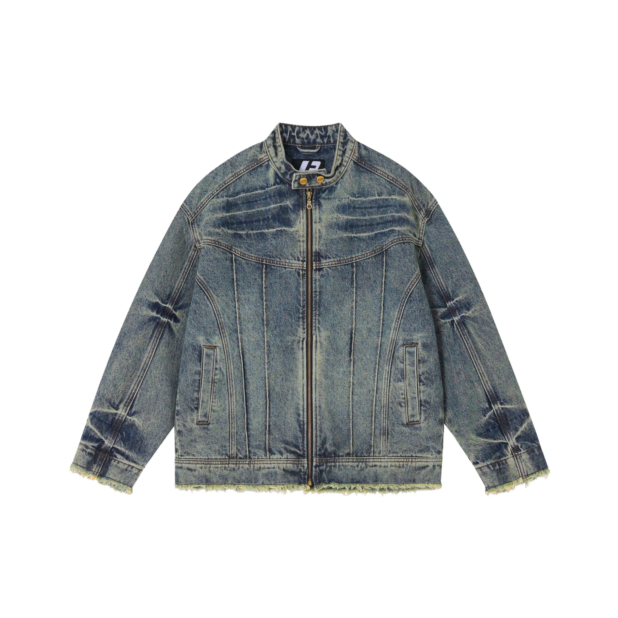 FORNINES Denim Jackets Unisex
