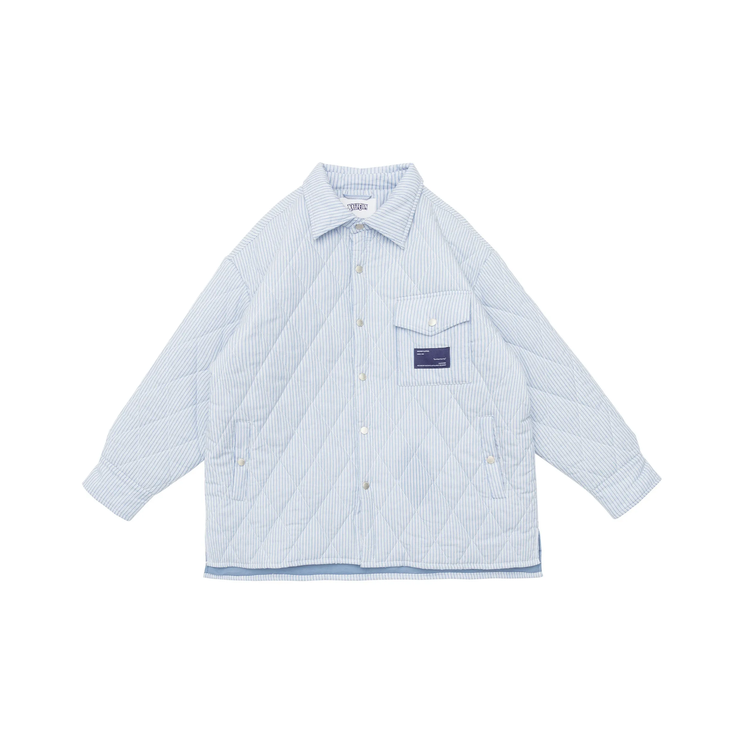 KXLFCHN Хлопковый пуховик Унисекс Light Синий