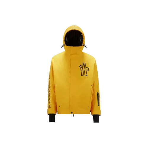 Moncler Grenoble Мужские куртки солнечно-желтого цвета