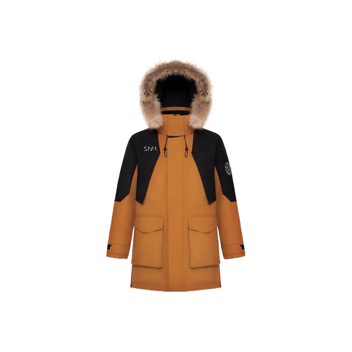 SNOW FLYING Peak Skiing Collection Mid Length Down Jacket Men's