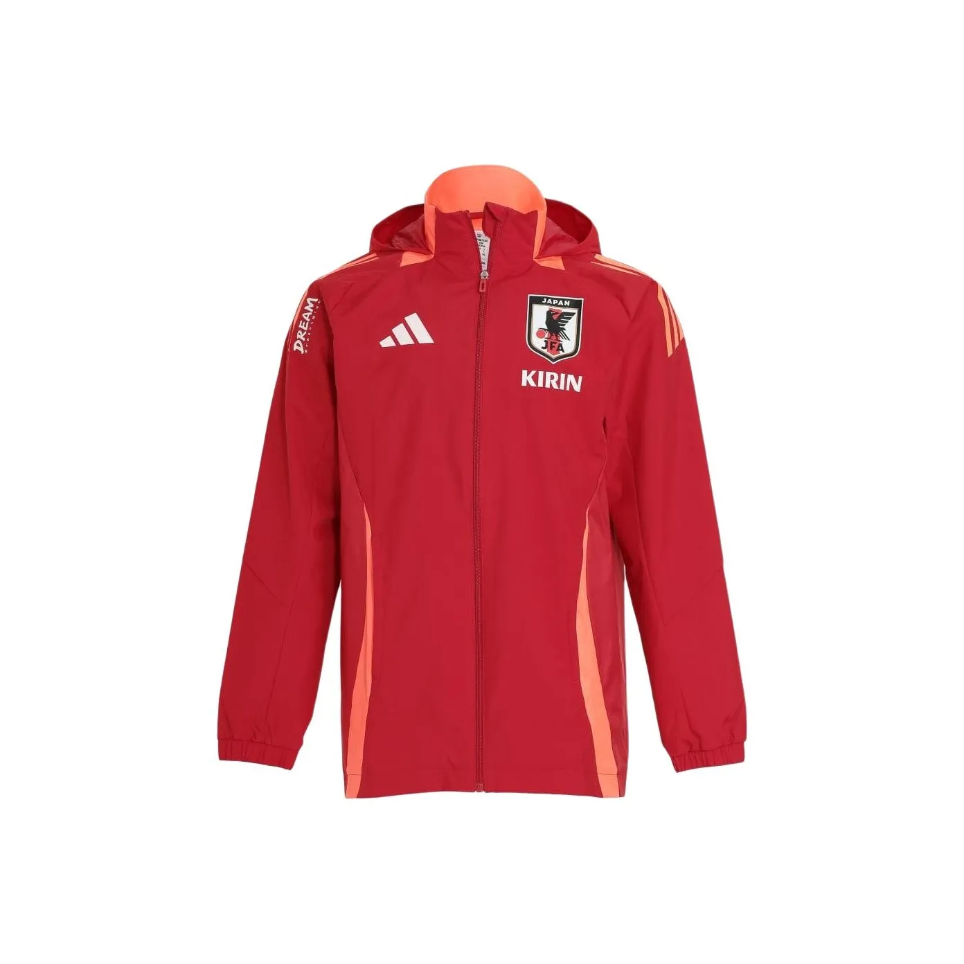 Adidas Японская футбольная команда Олимпийская серия Куртка Мужская Красная