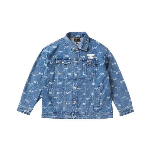 BOY LONDON Индиго Мужские джинсовые куртки