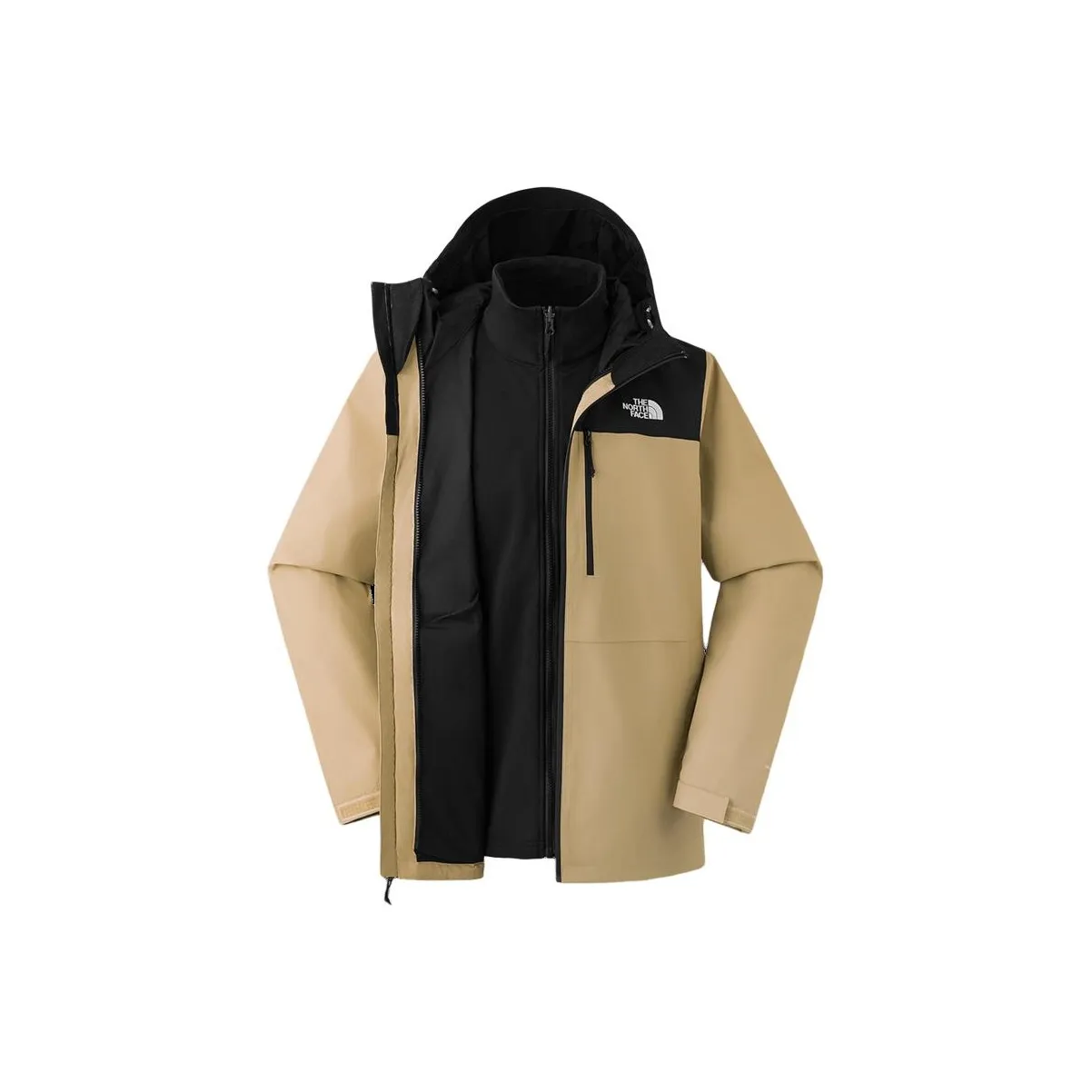 THE NORTH FACE City Outdoor Collection Windbreaker Jackets Men Stone Umber Tan