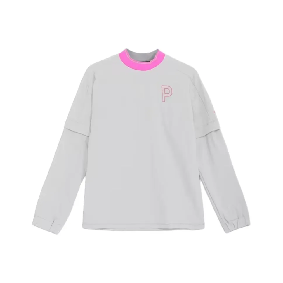 PUMA Golf Jackets & Coats Men's Gray