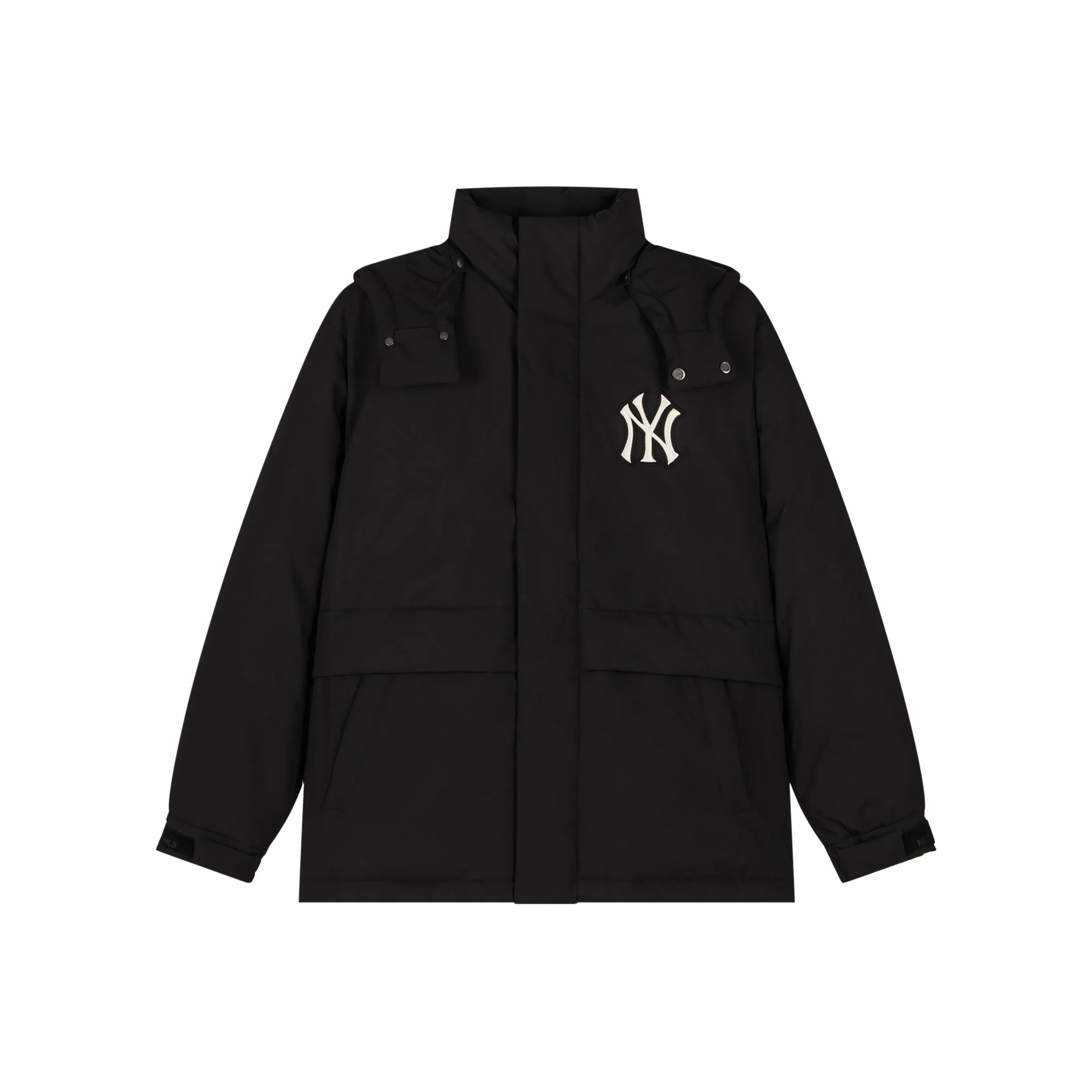 MLB FW23 Down Jacket Mid Length Unisex Black