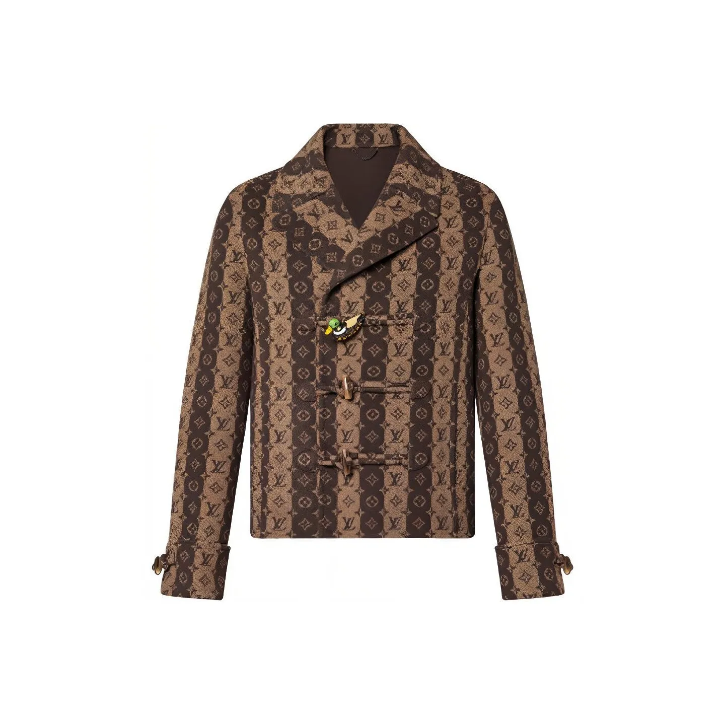 LOUIS VUITTON x NIGO2 New Quarterly Products Of LV SS22 Coats Men's Brown
