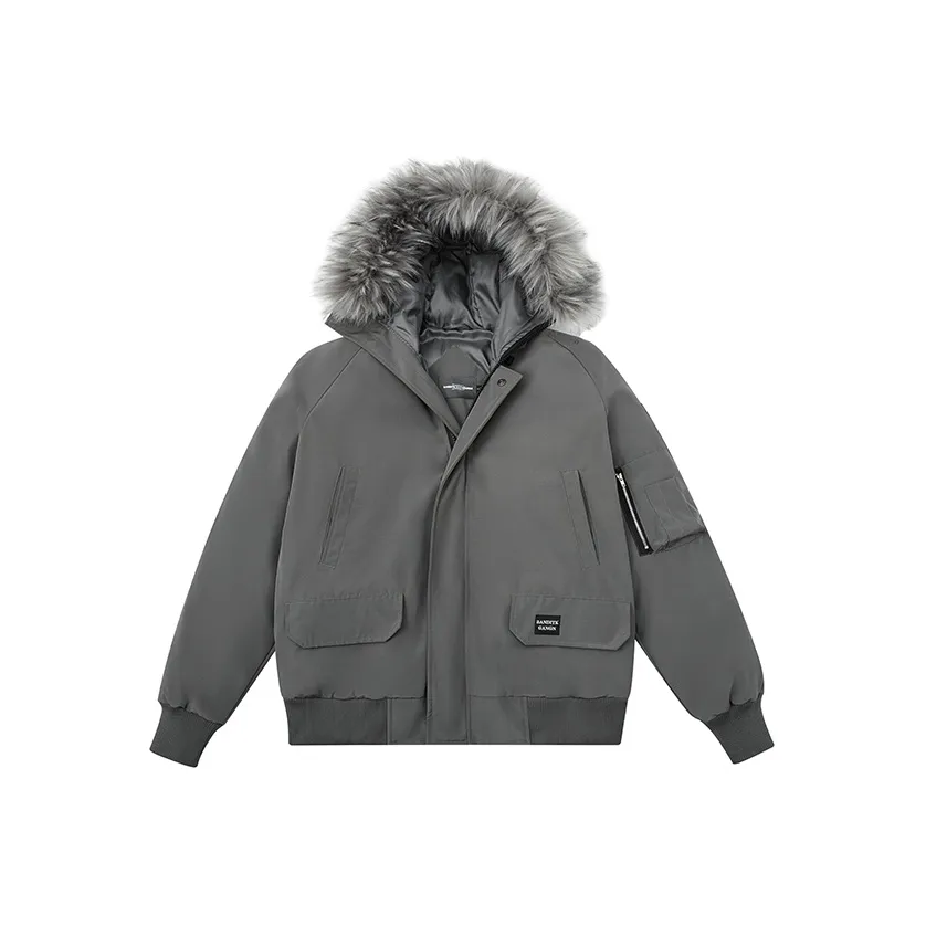 BANDITK GANGN Хлопковый пуховик Унисекс