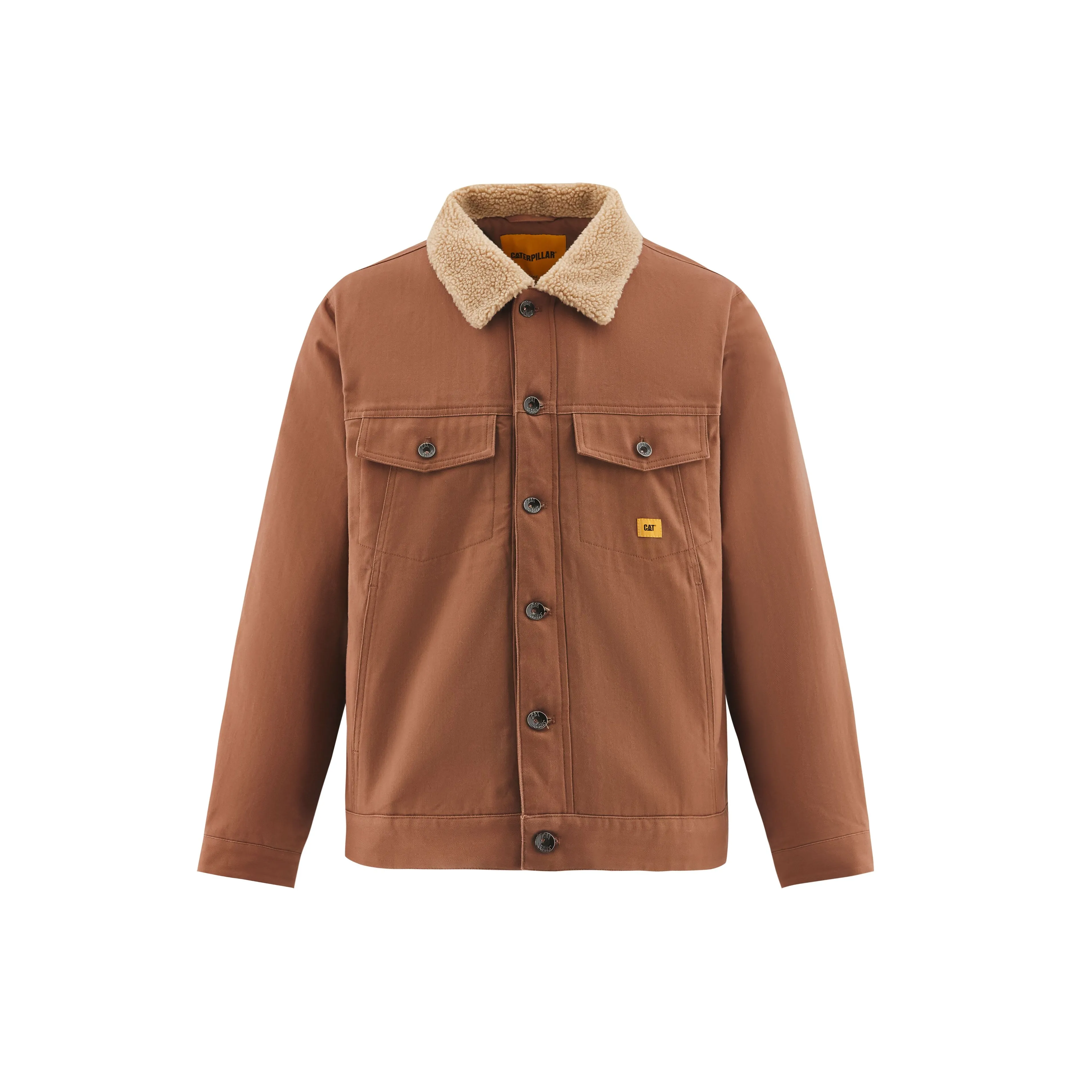 CAT Темный хаки Мужской пуховик