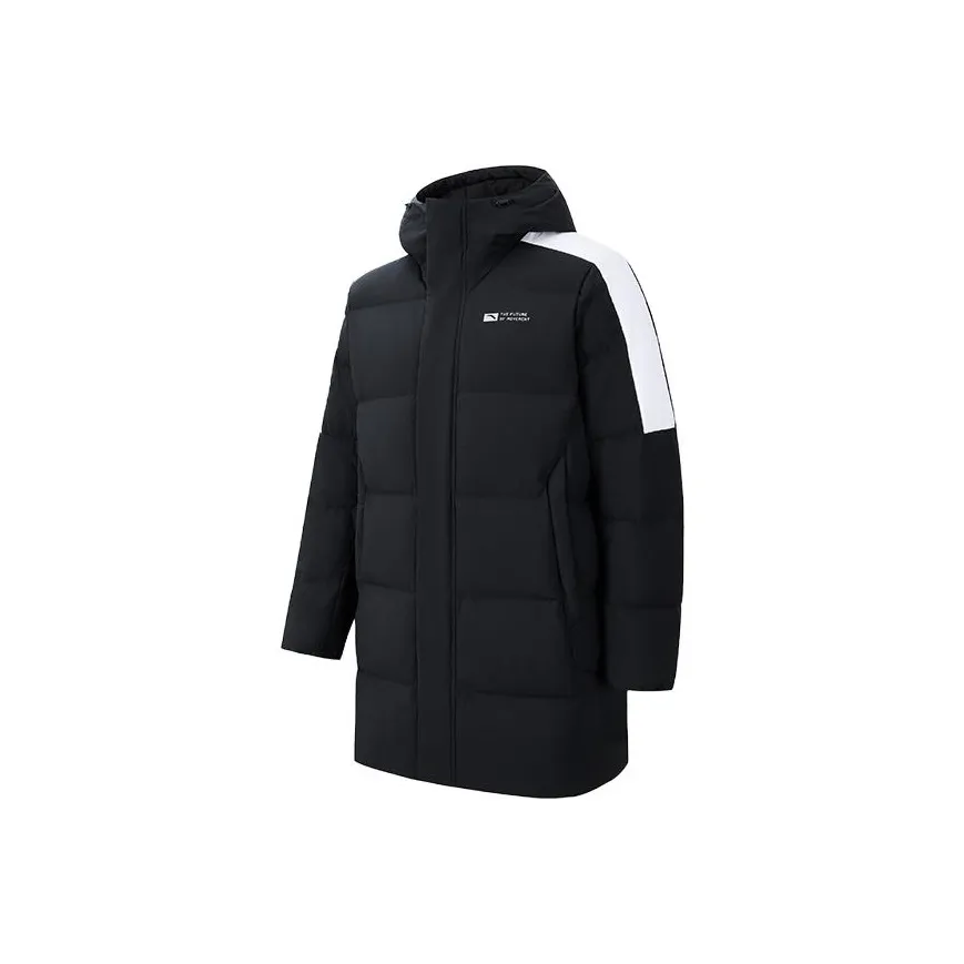 Anta Champion All Weather Series Пуховик Мужской Основной Черный