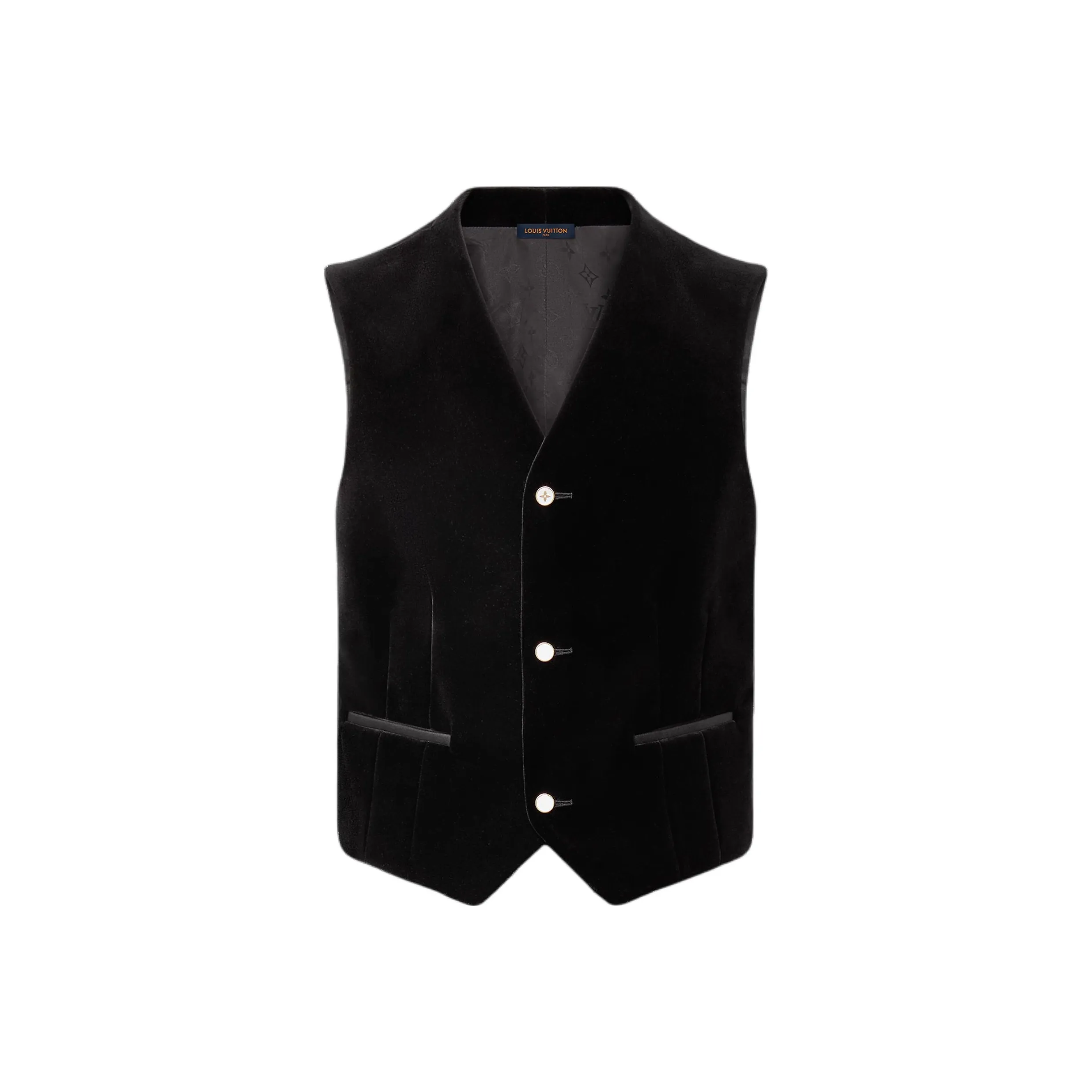 LOUIS VUITTON VeLOUIS VUITTONet Tuxedo Gilet