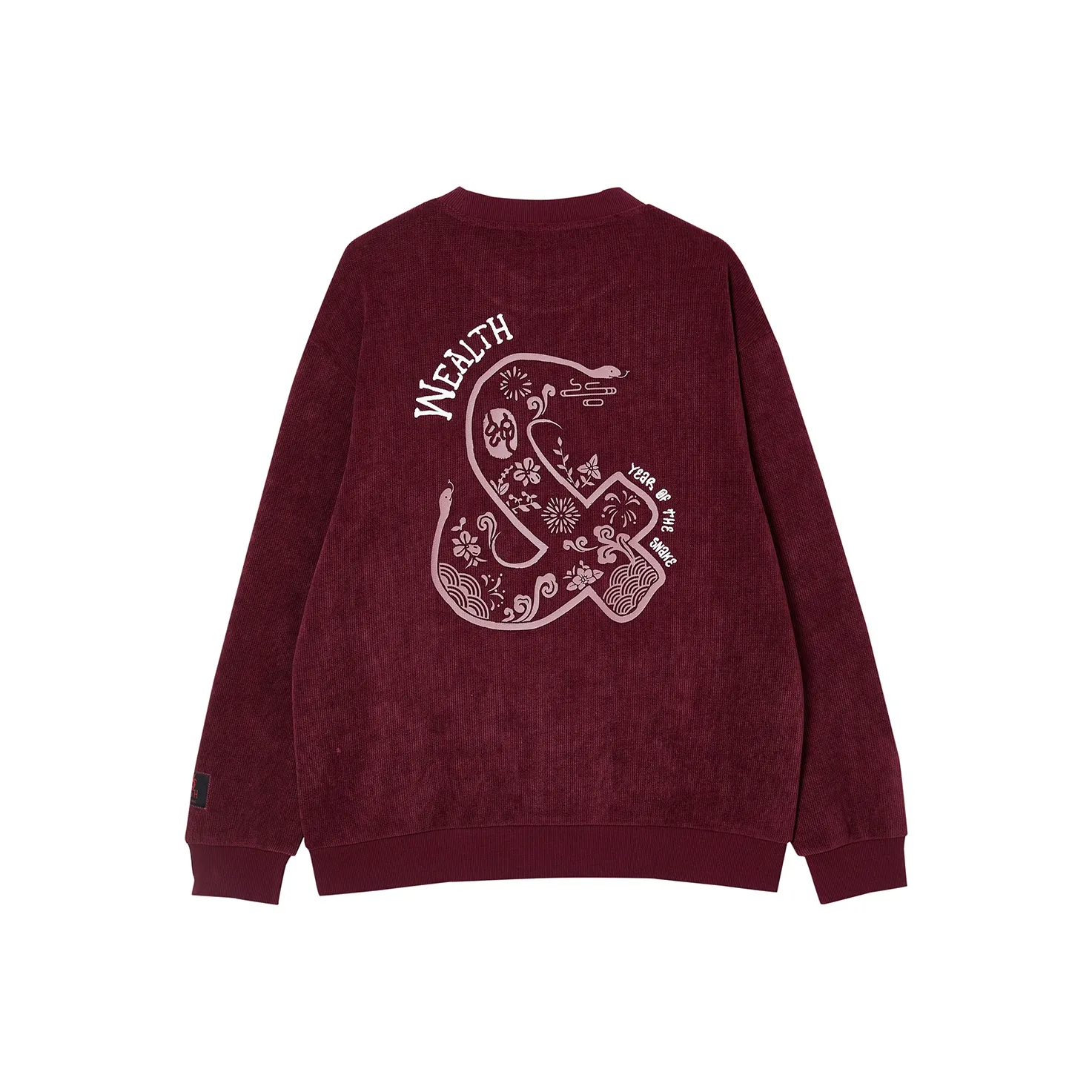 JACK JONES· x CNY Sweatshirt Men's Burgundy