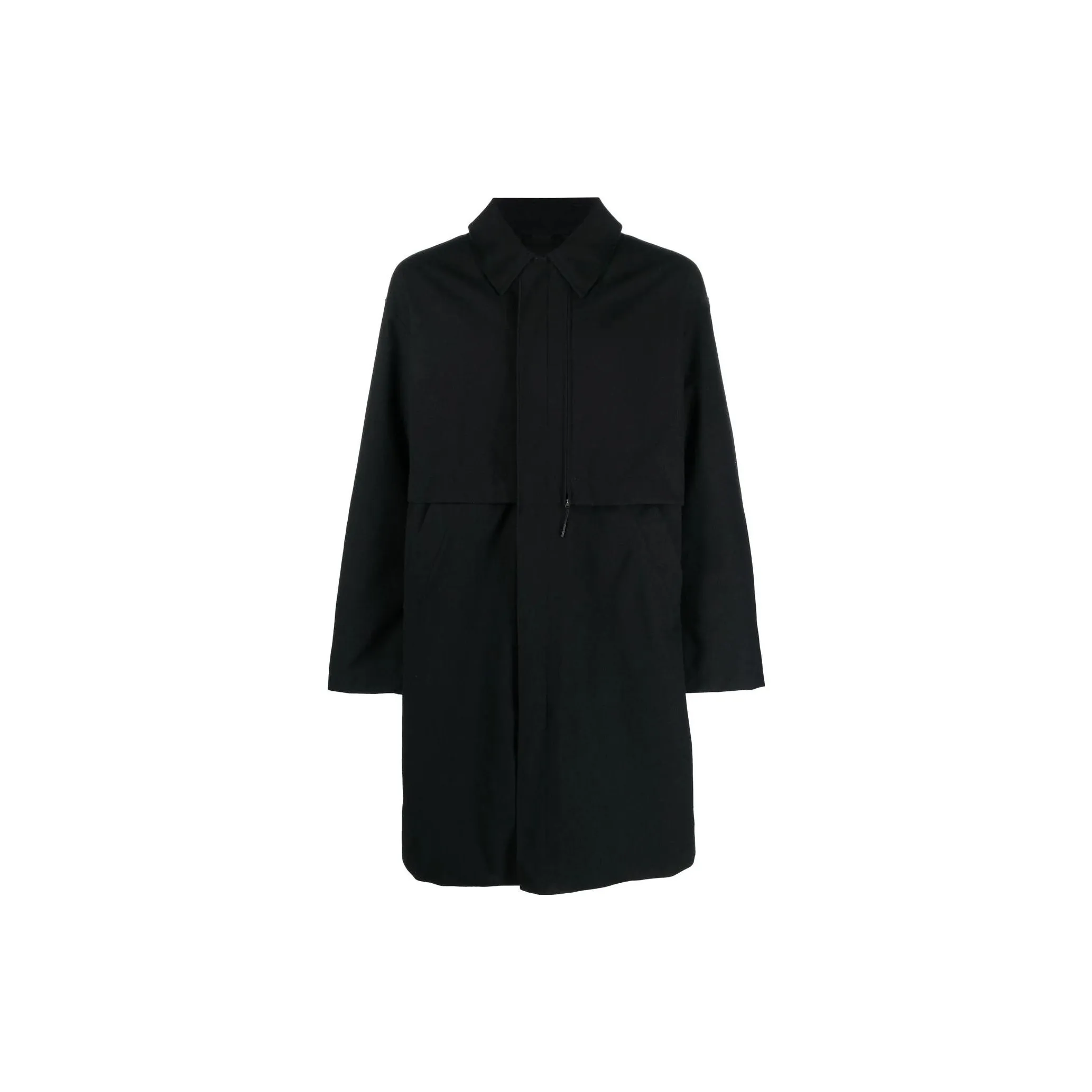 Y 3 Черное Мужское Пальто