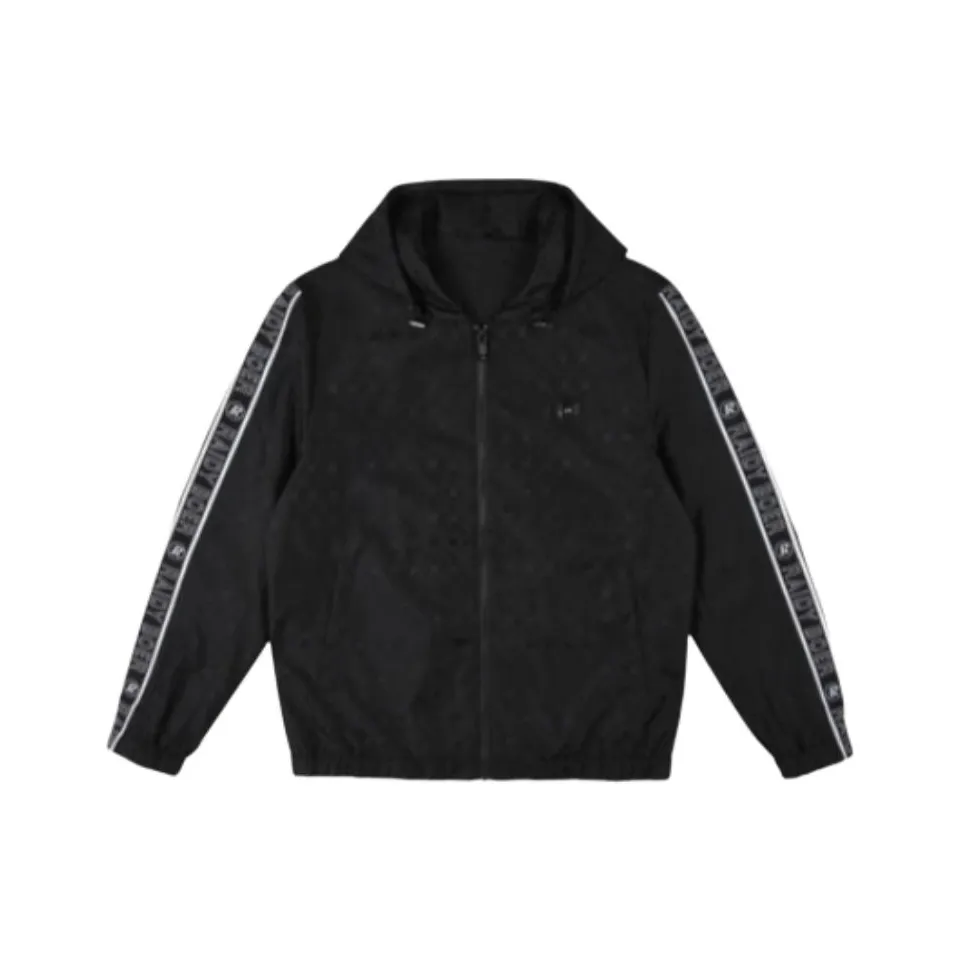 Raidy Boer Куртка Мужская Черная с цветочным узором