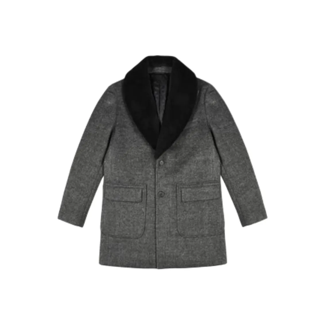 Raidy Boer Серый Мужской Пальто