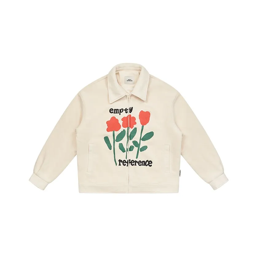 EMPTY REFERENCE Jacket Unisex Ecru