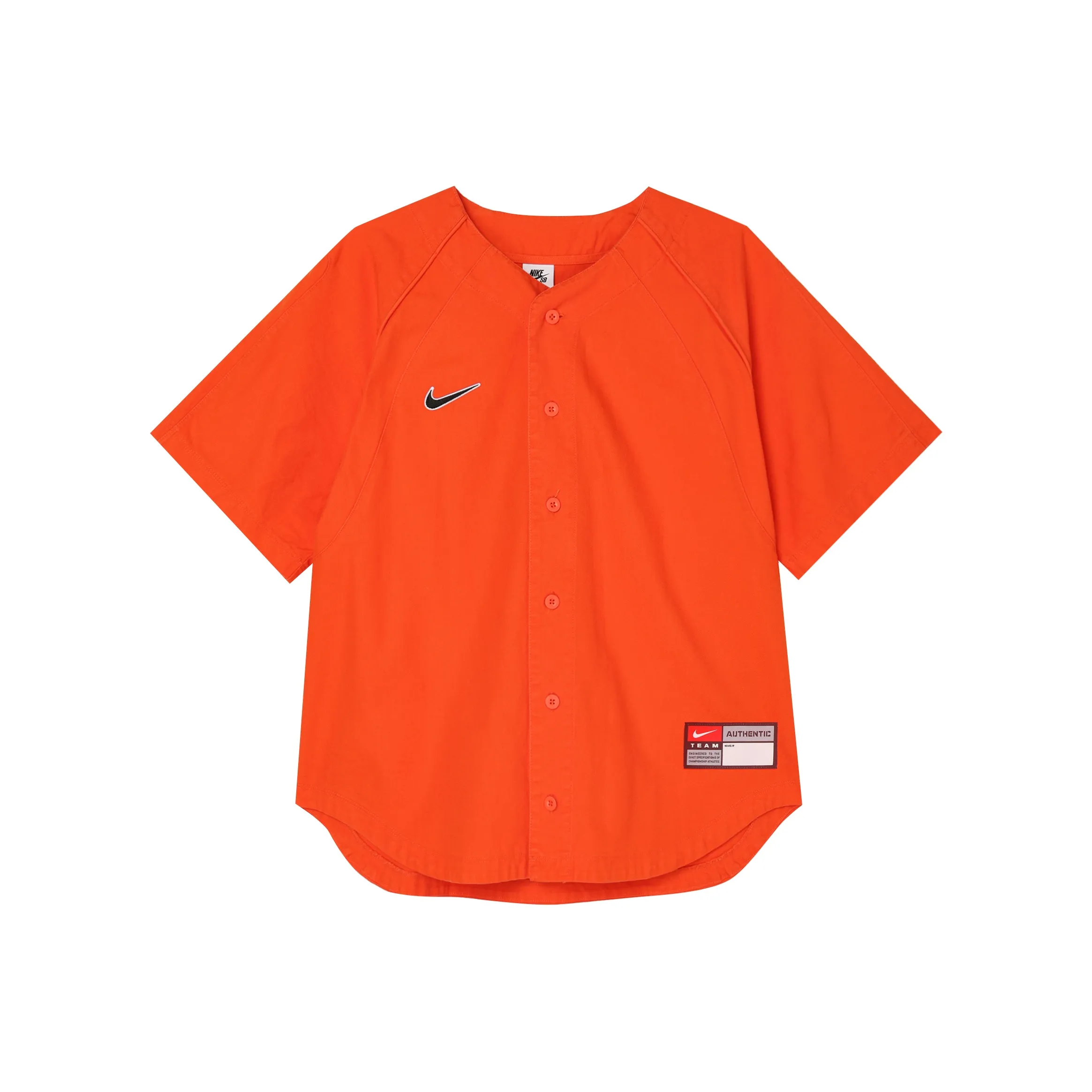 Nike Baseball Jerseys Unisex Orange
