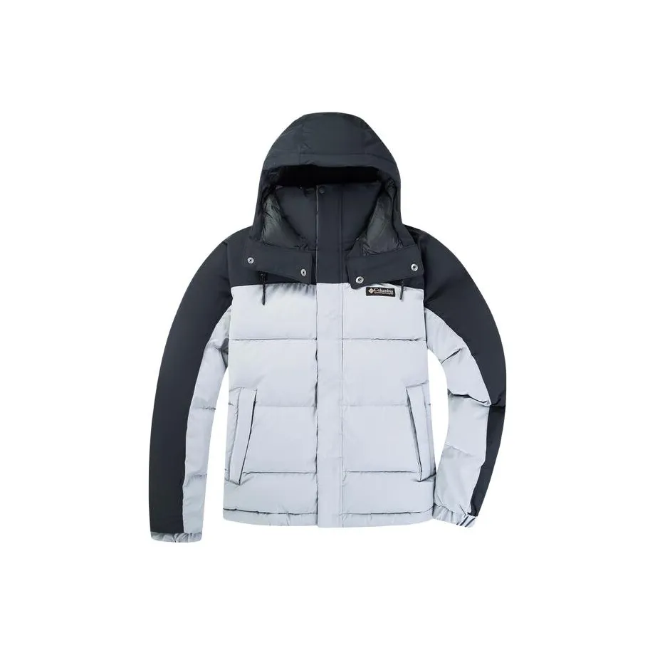 Columbia Co-brand Светло-серый Мужской пуховик