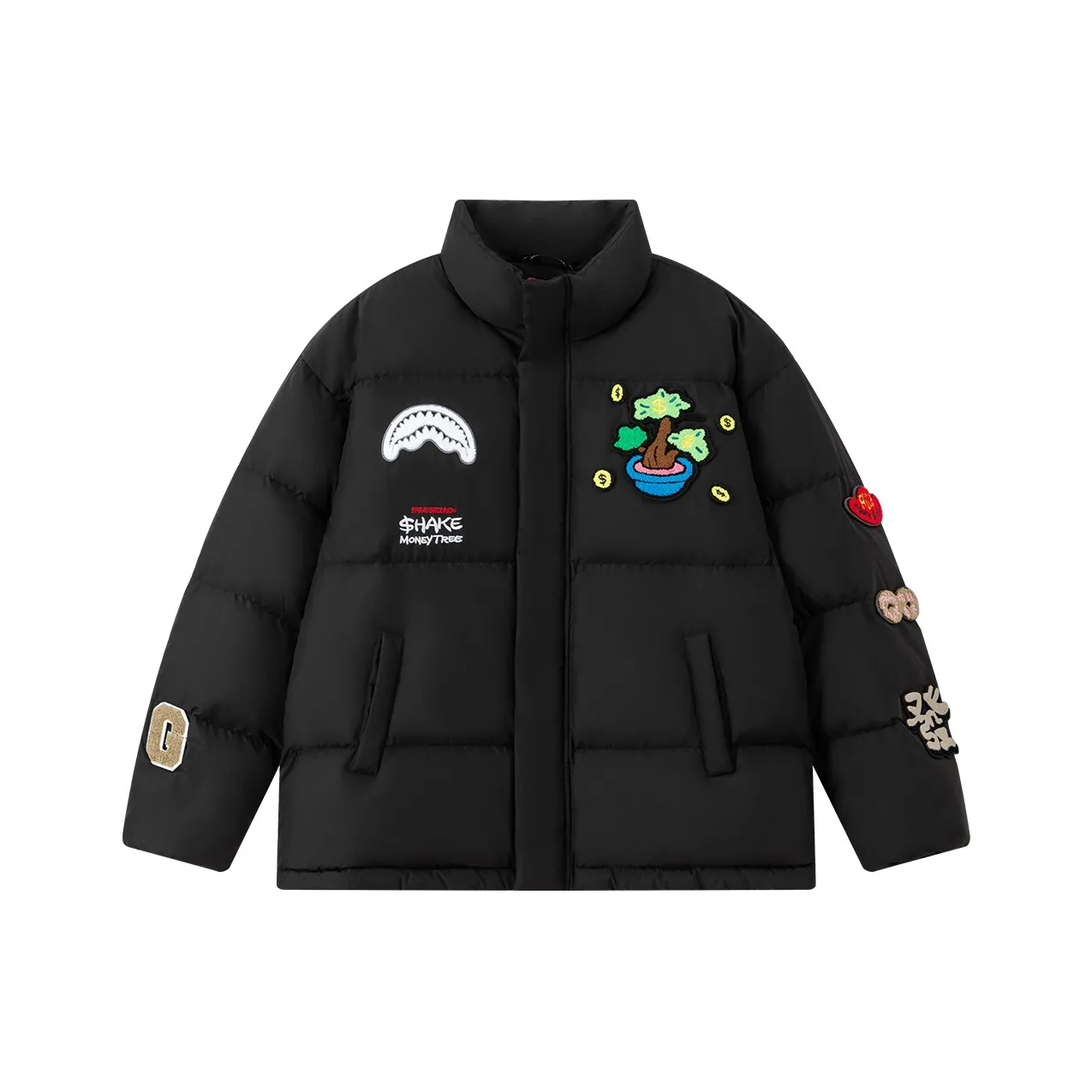 SPRAYGROUND x YAOQIANSHU LIANMINGKUAN Пуховик Унисекс