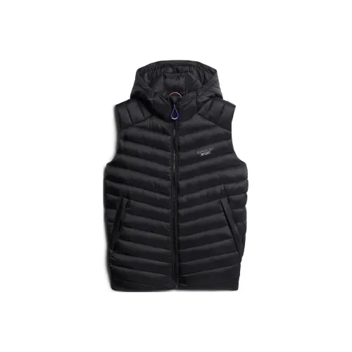 SUPERDRY Черные Мужские Жилеты