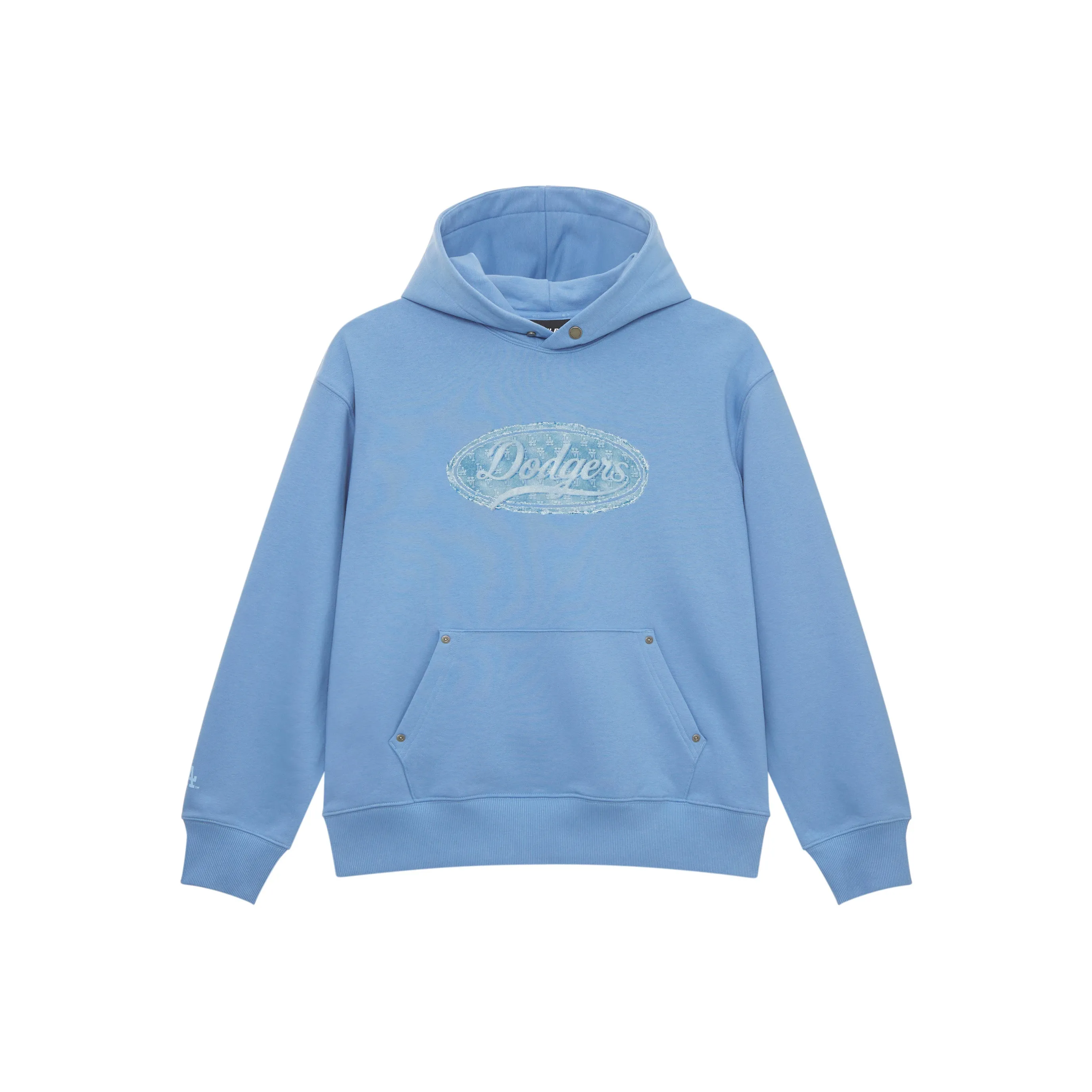 MLB MONOGRAM Коллекция Los Angeles Dodgers SS25 Толстовка Унисекс Темно-Небесно-Синий