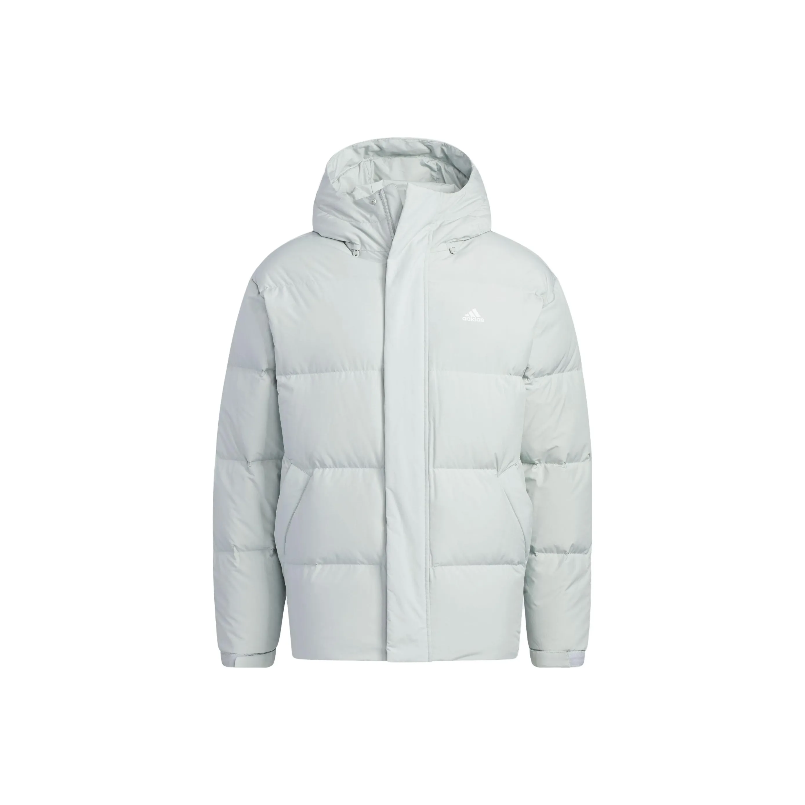 Adidas Down Jacket Men's Silver Gray