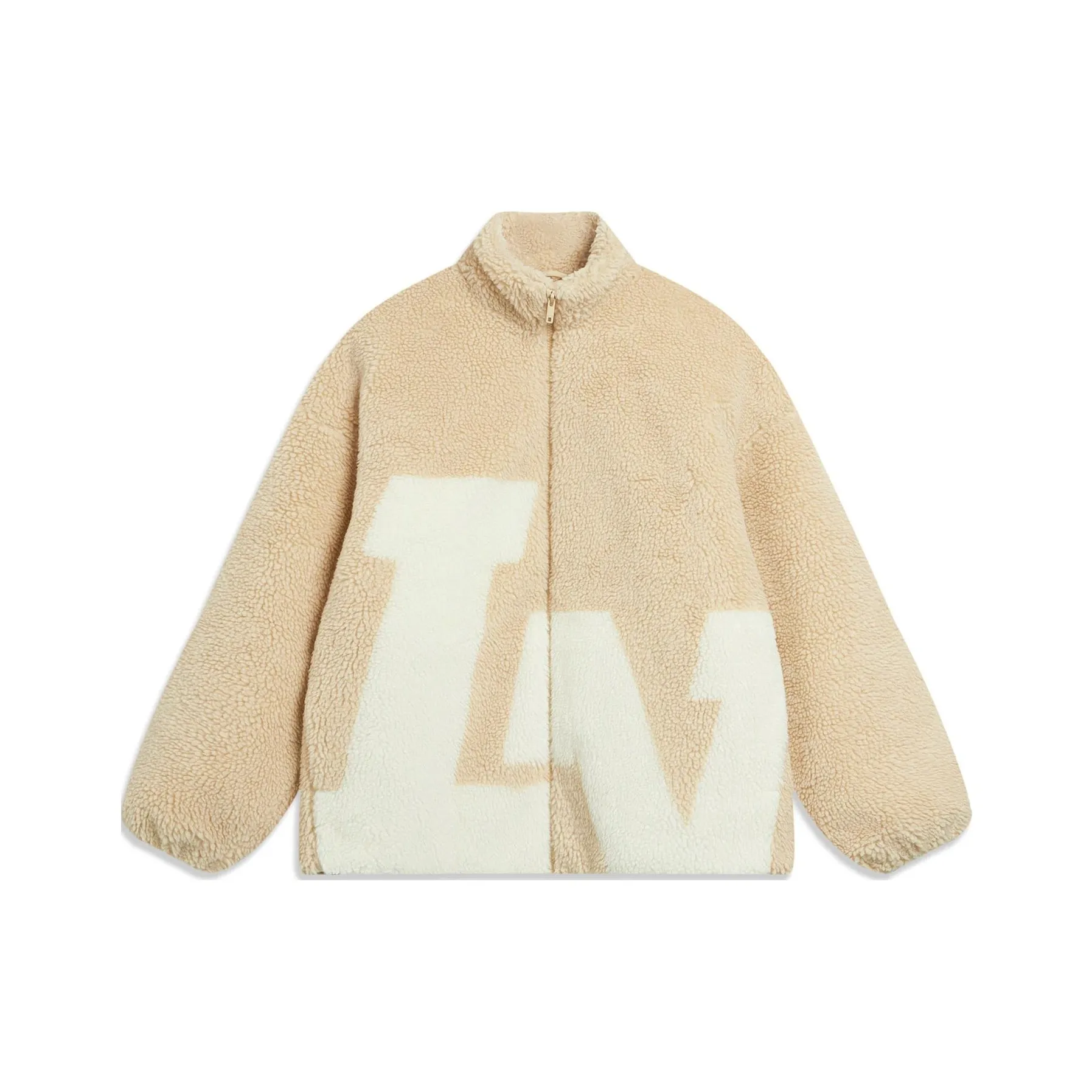 LiNing Sports Fashion Collection Puffer Jacket Unisex Milk Umber
