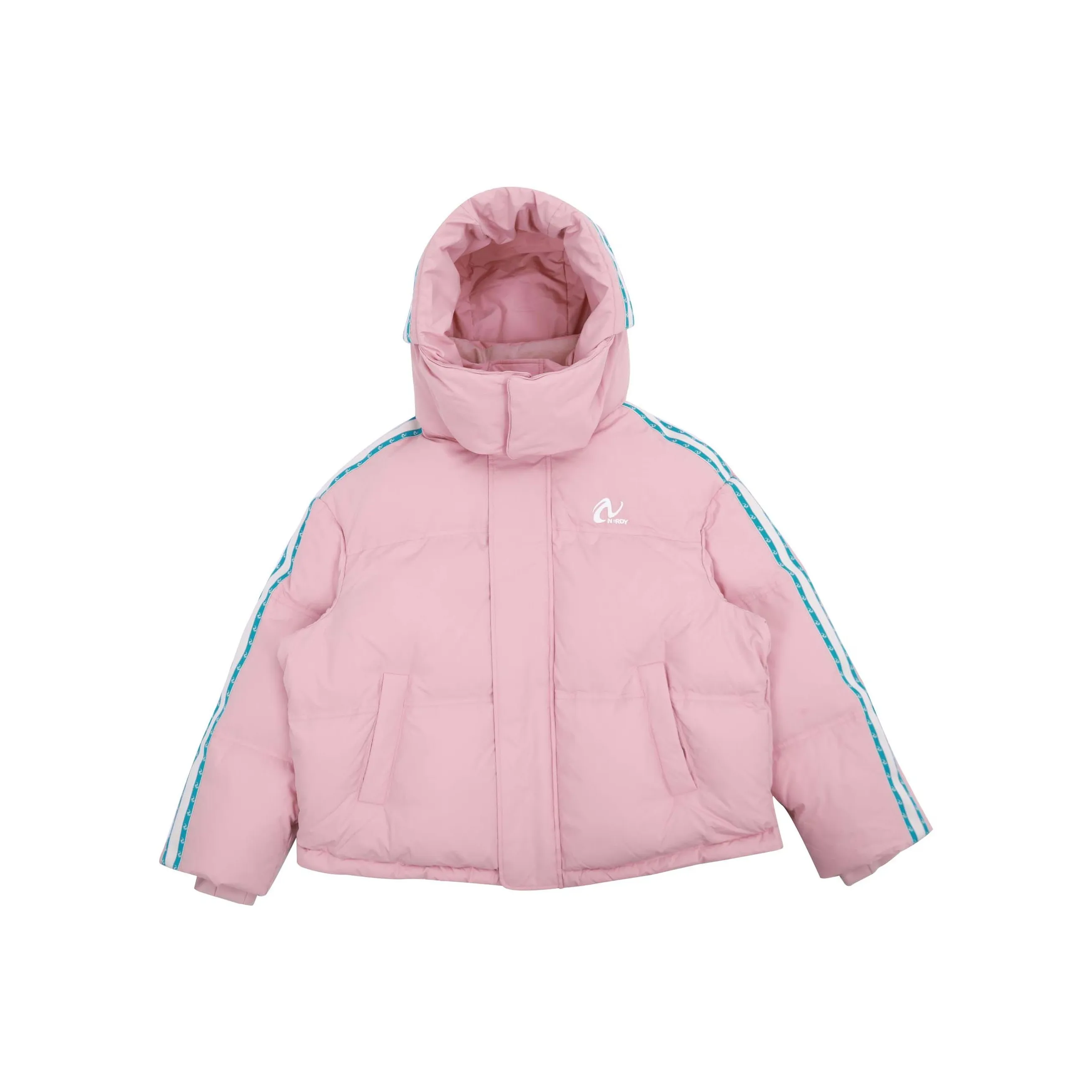 NERDY Down Jacket Unisex Light Pink