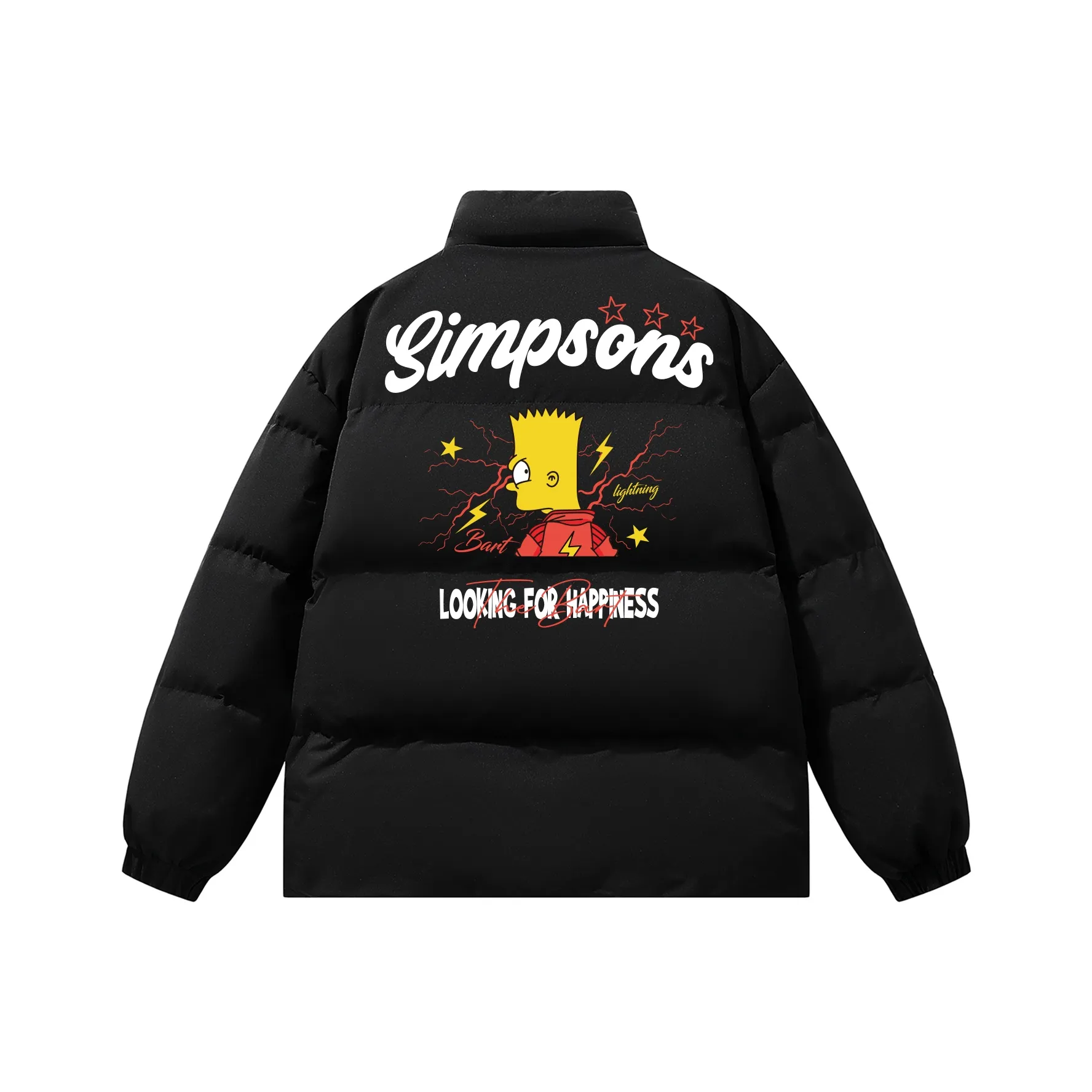 The Simpsons Puffer Jacket Unisex