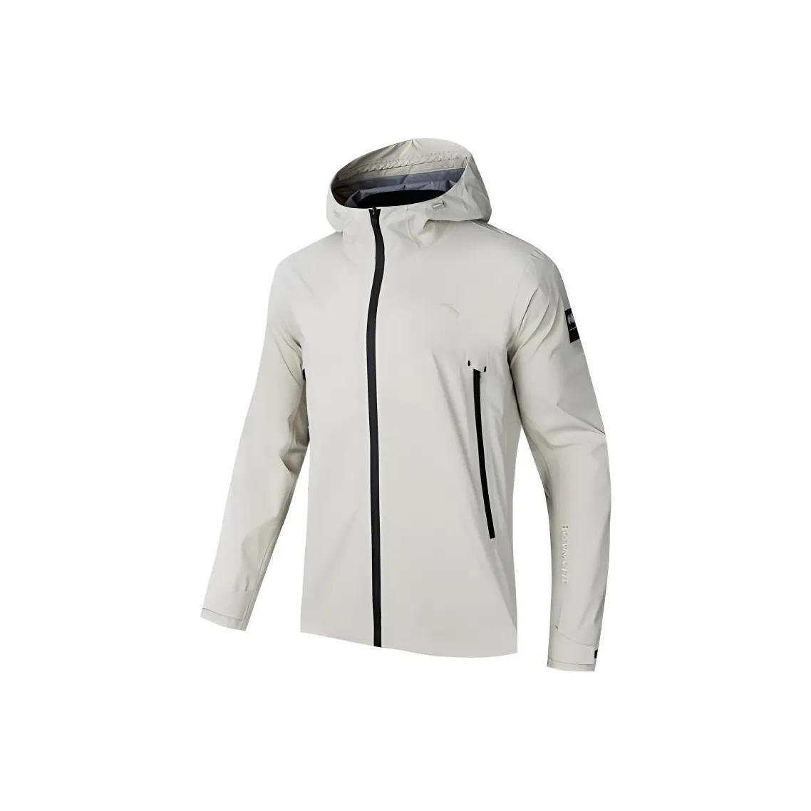 Anta Variety Training Collection Water Resistant Windproof Breathable Windbreaker Jacket Men's Cool Gray