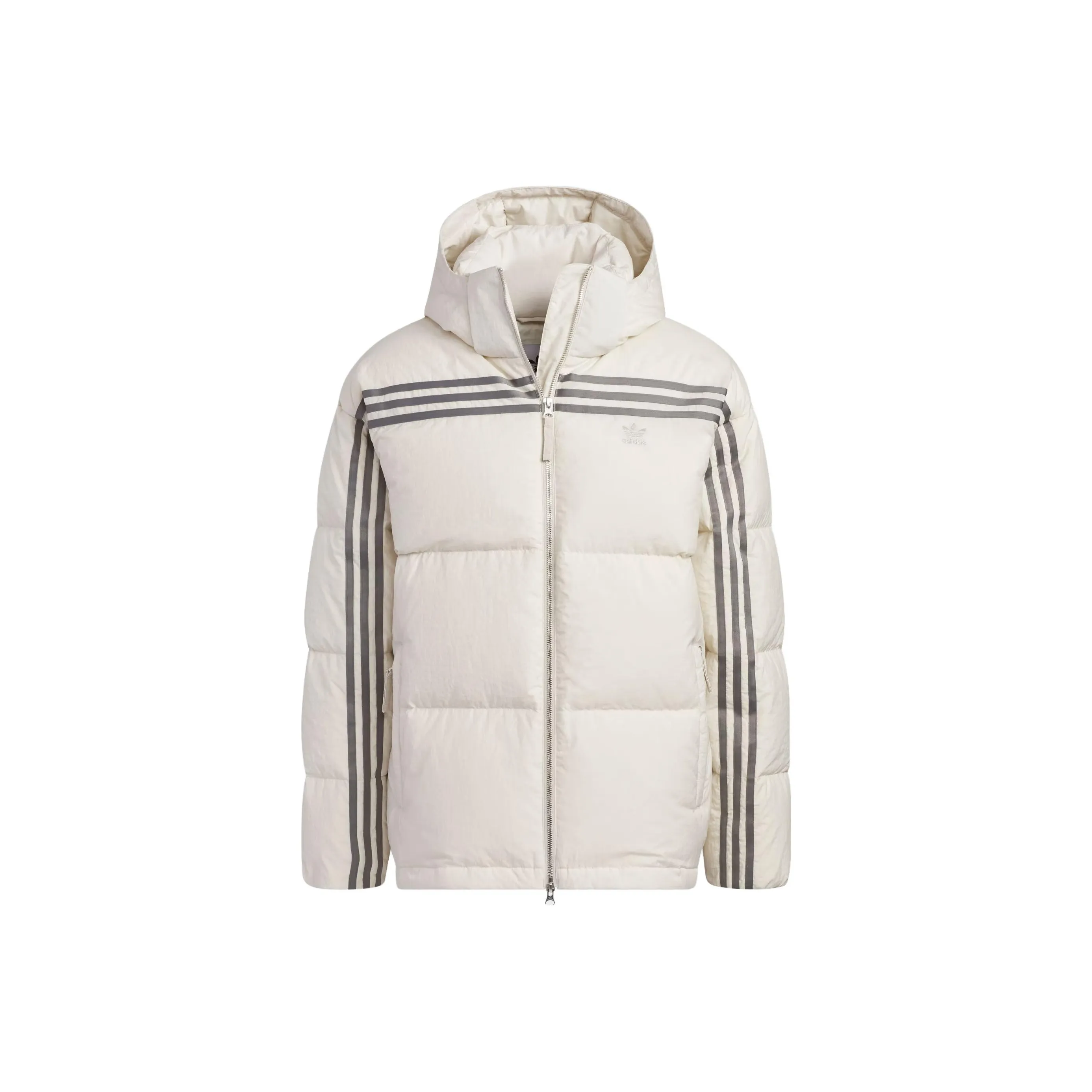 Adidas Originals FW23 Зимний пуховик мужской прозрачный коричневый