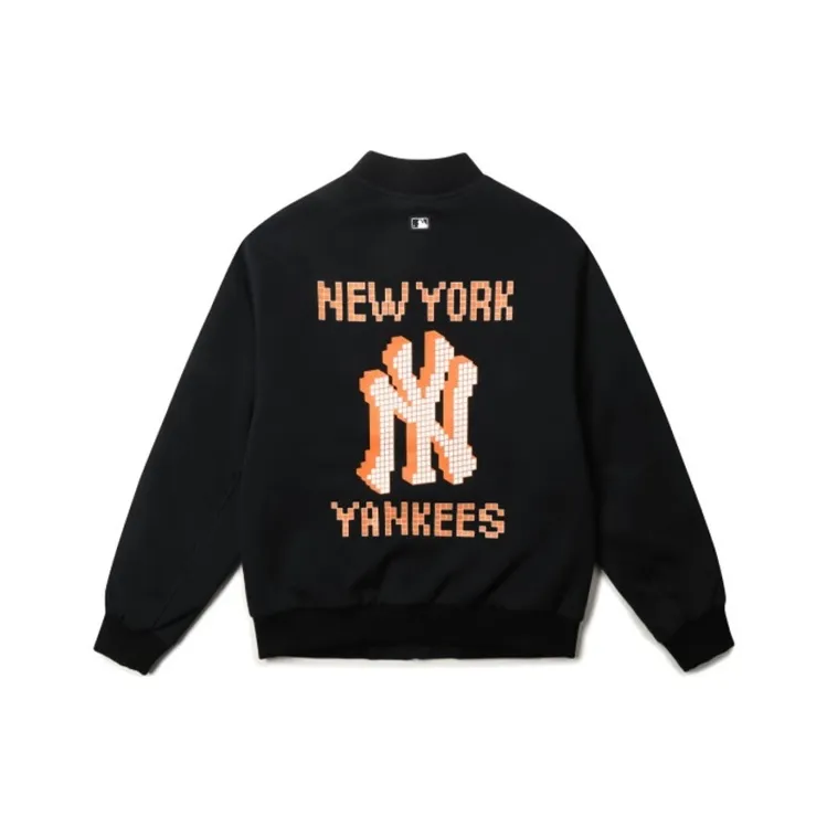MLB Нью-Йорк Янкис Черная Унисекс Бейсбольная Джерси