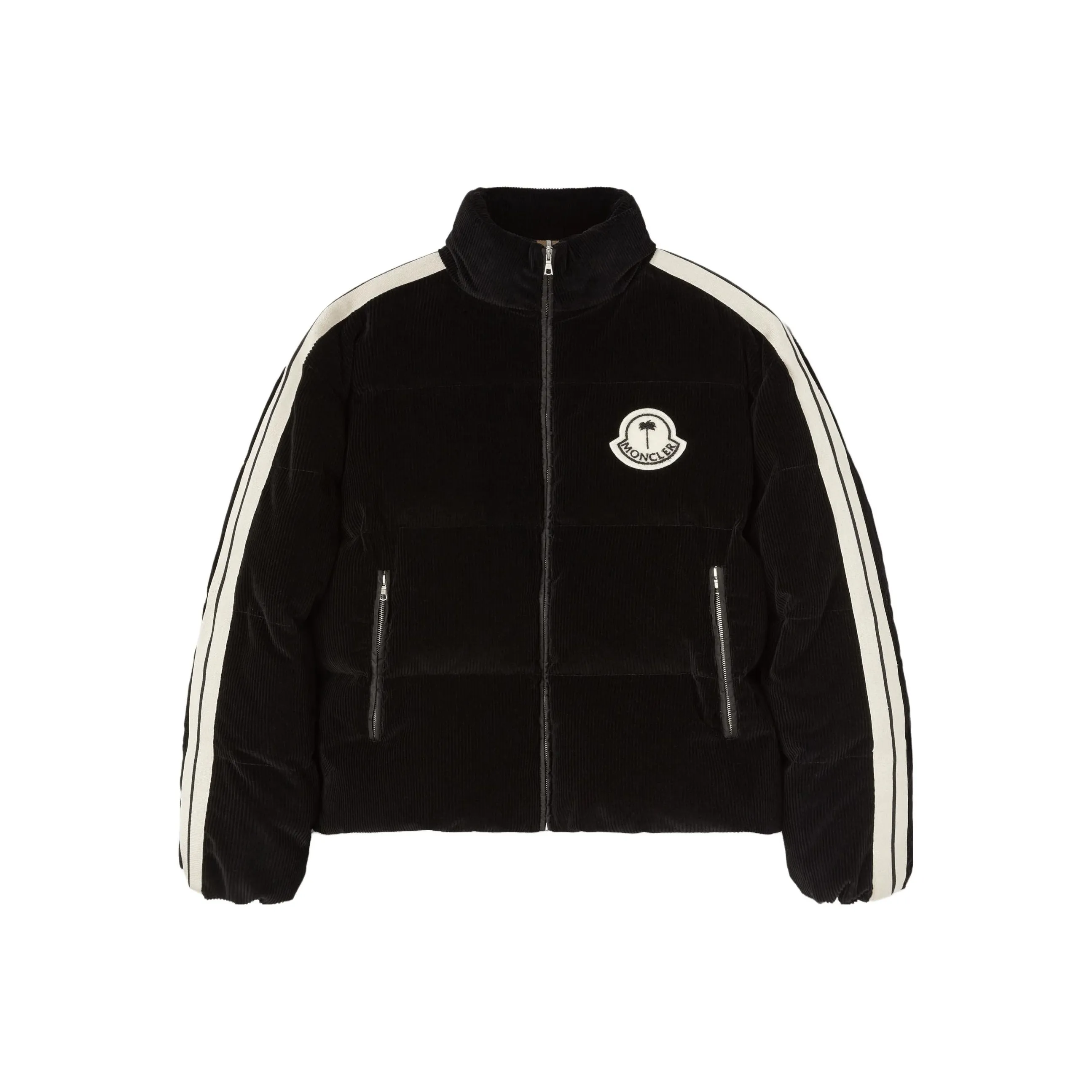 Palm Angels X MONCLER GENIUS MONCLER GENIUS X PALM ANGEL Down Jackets Unisex Black