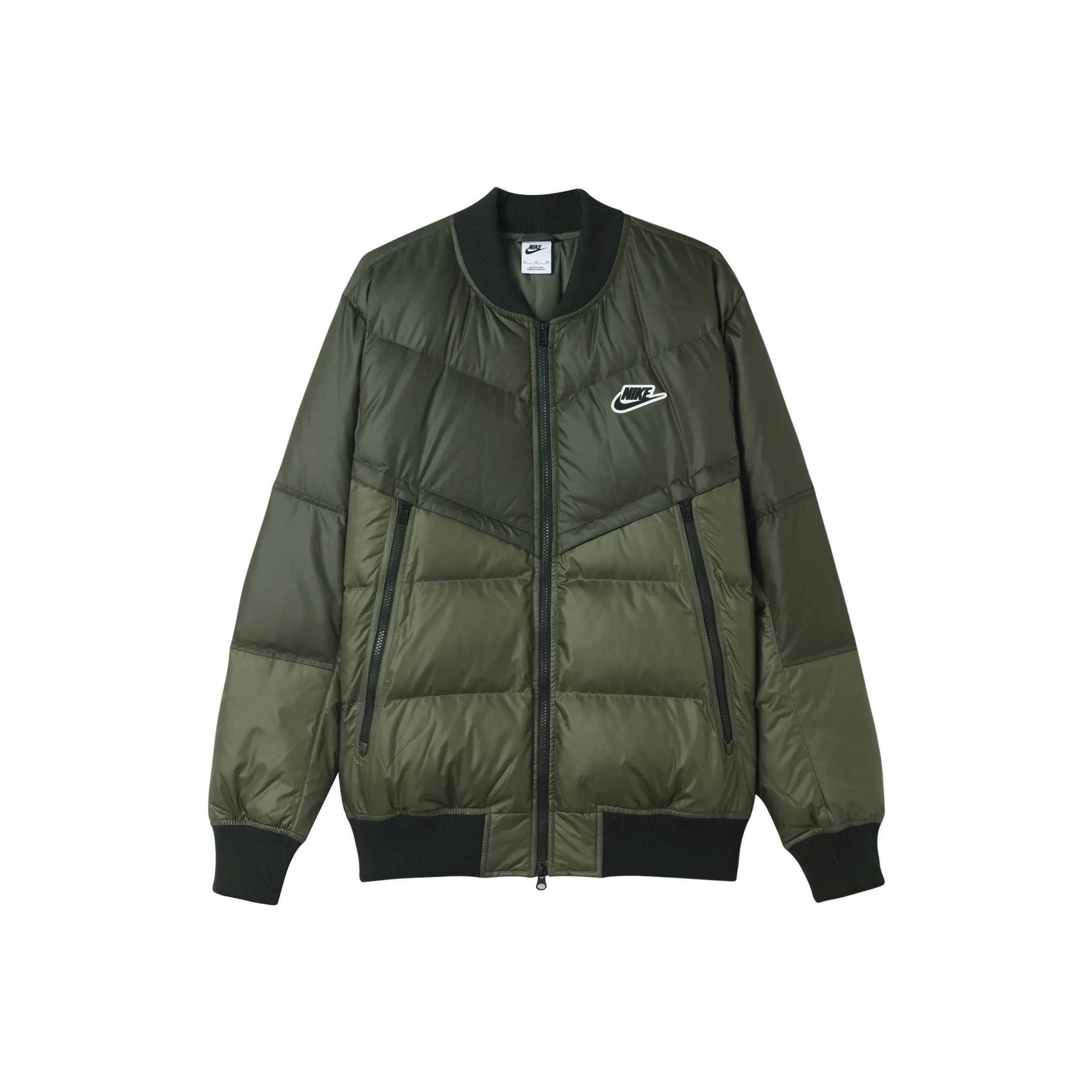 Nike Зеленый Мужской Пуховик