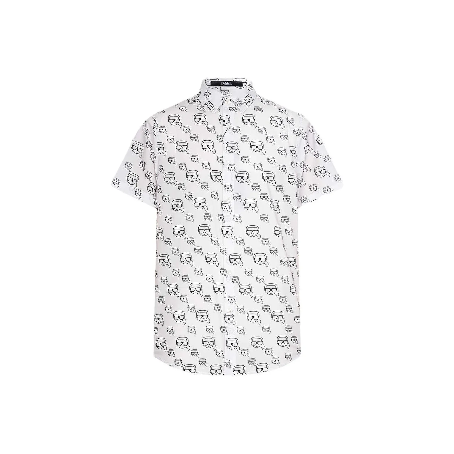 Karl Lagerfeld Рубашка Мужская Белая