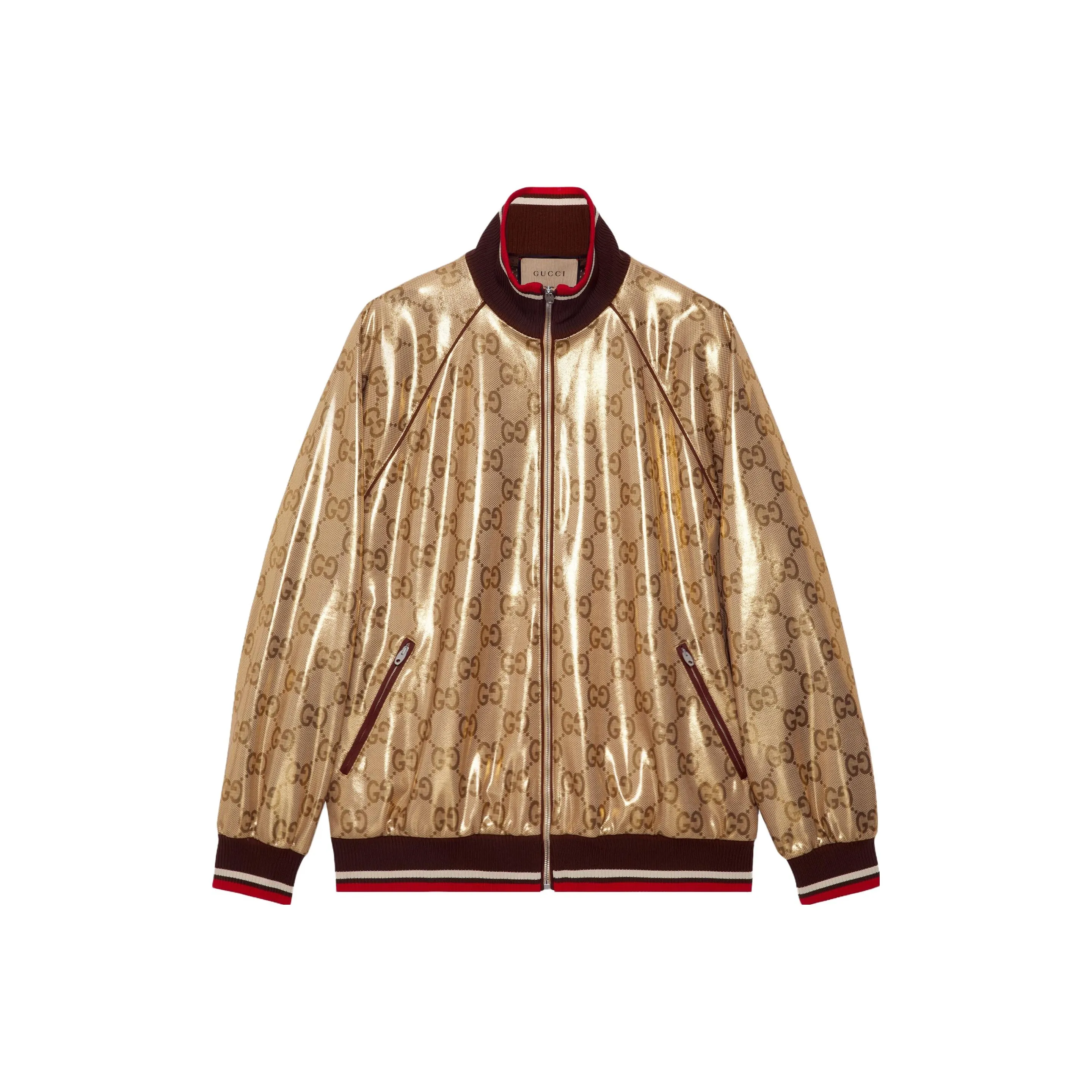 GUCCI Gg Technical Jersey Zip Jacket