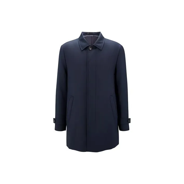 Top 10 HUGO BOSS Mens Coats for 2024: Elevate Your Style Dark Blue