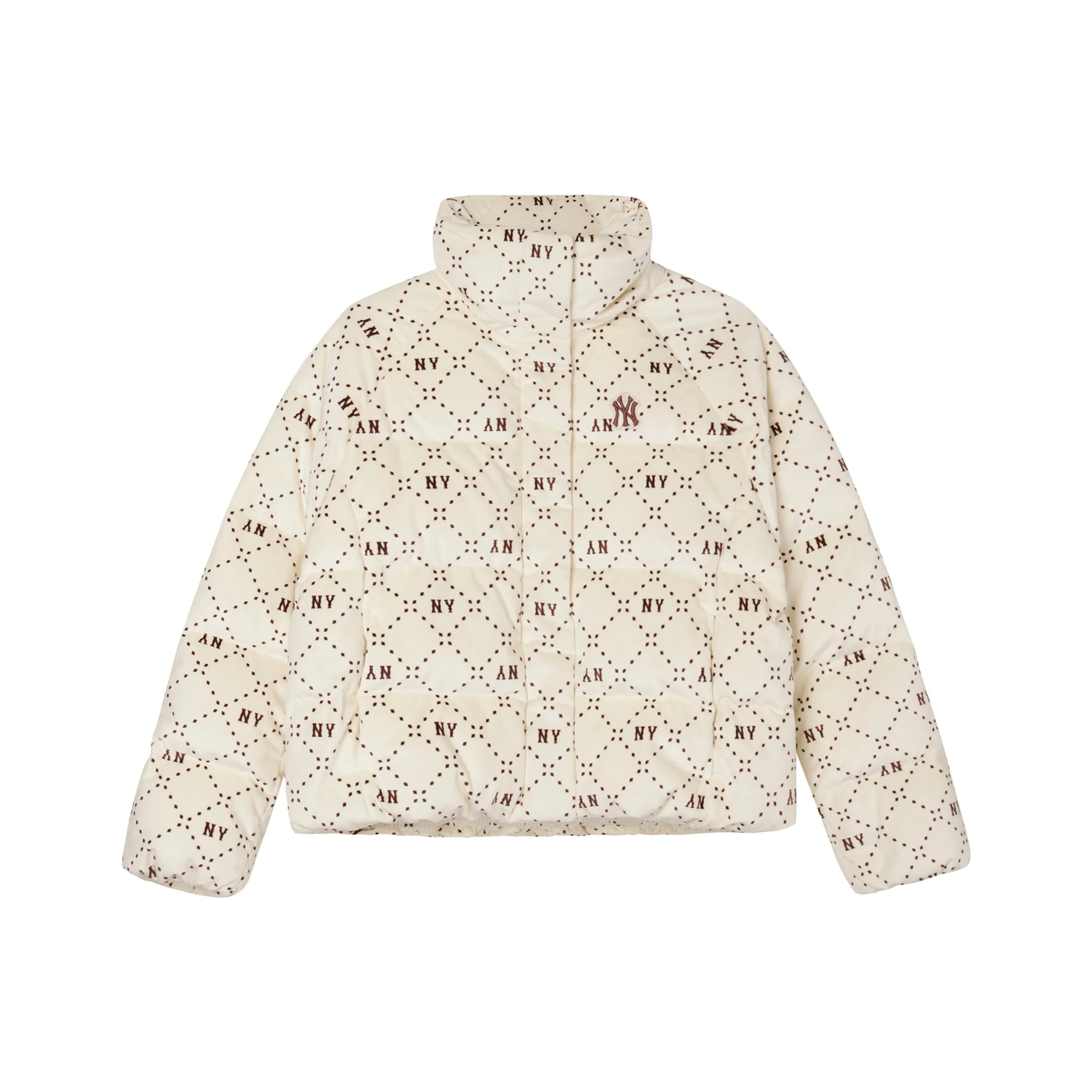 Nike Court Fleece Sweater met ronde hals in gemêleerd grijs
