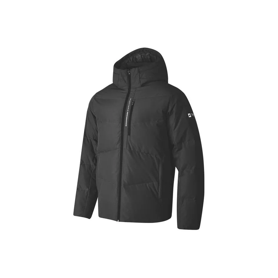 Skechers Sports Life Collection Down Jackets Men's Charcoal Black