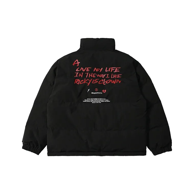 RickyisClown Vinyl Record Pattern Unisex Quilted Jacket