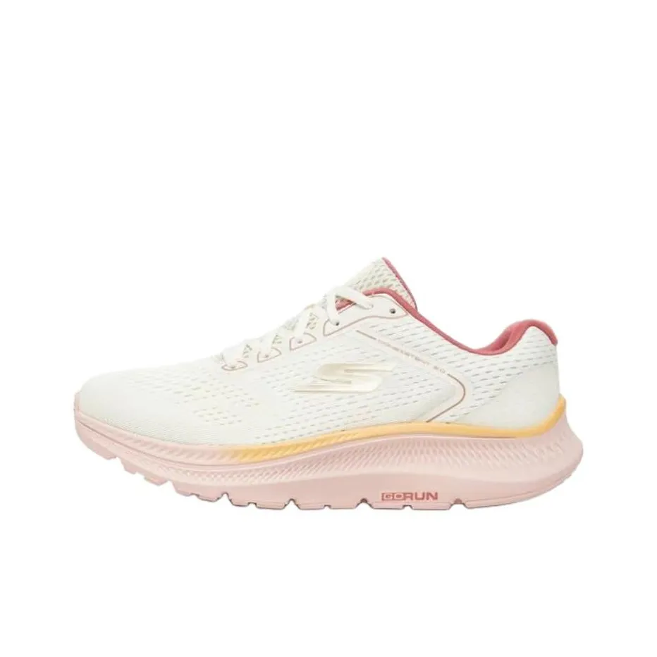 Skechers Go Run Consistent 2,0 Low Топ Беговые кроссовки Женские Бежево-розовый