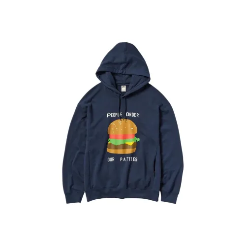 UNIQLO CPFM X Sponge Baby Collaboration Темно-синий Унисекс Свитшоты