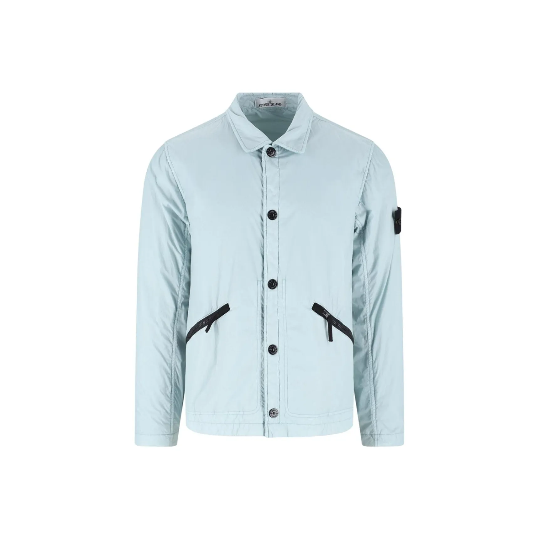 STONE ISLAND Jackets Men's Light Blue