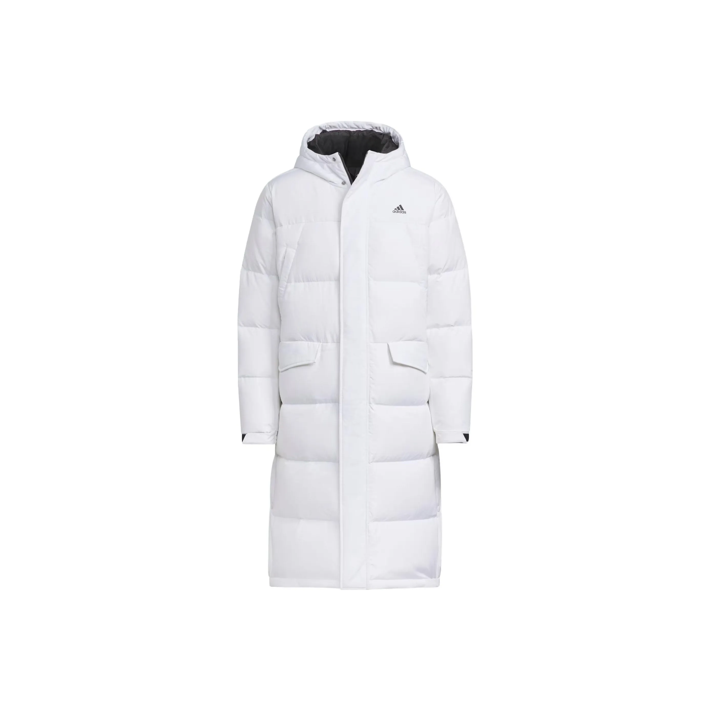 Adidas Puffy Long Down Jacket Down Jacket Men's White