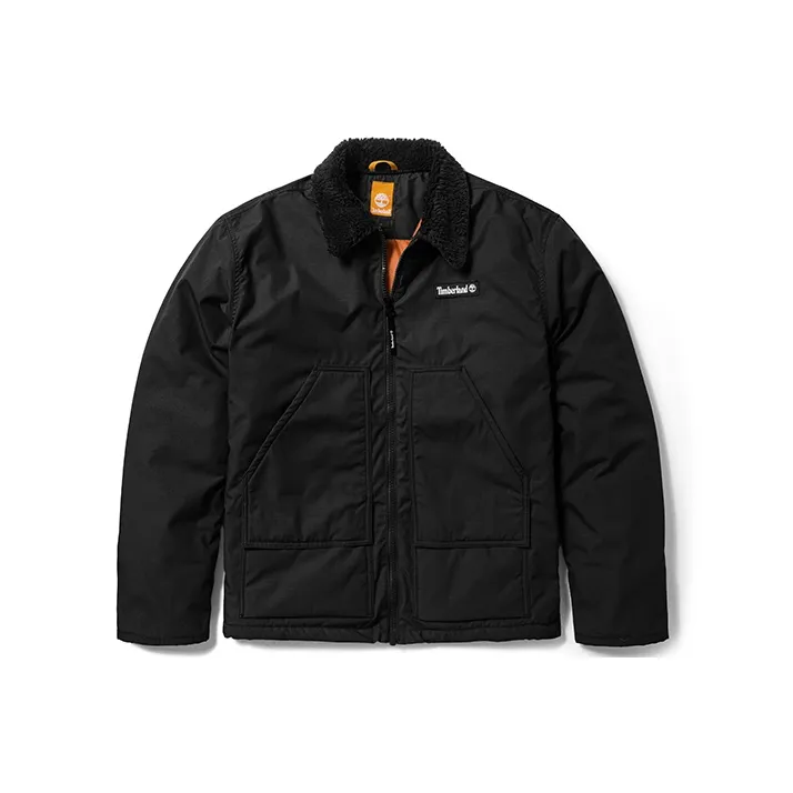 Timberland Velvet Jackets Men's Black