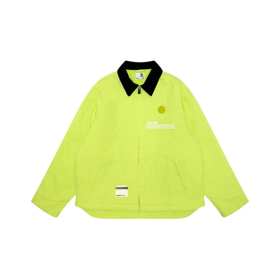 Aape FW24 Denim Jacket Men's Green